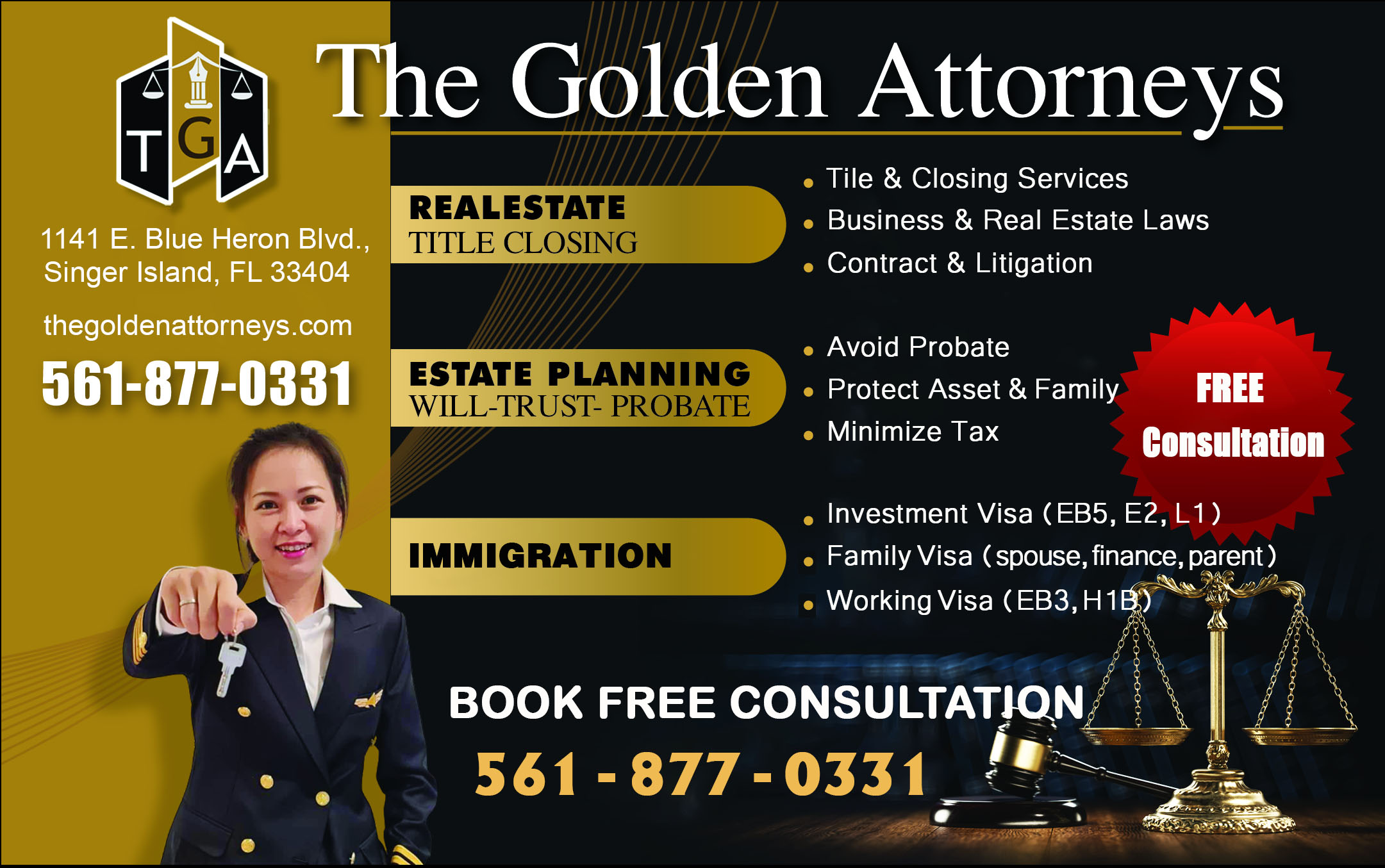 THE GOLDEN ATTORNEYS LAW FIRM