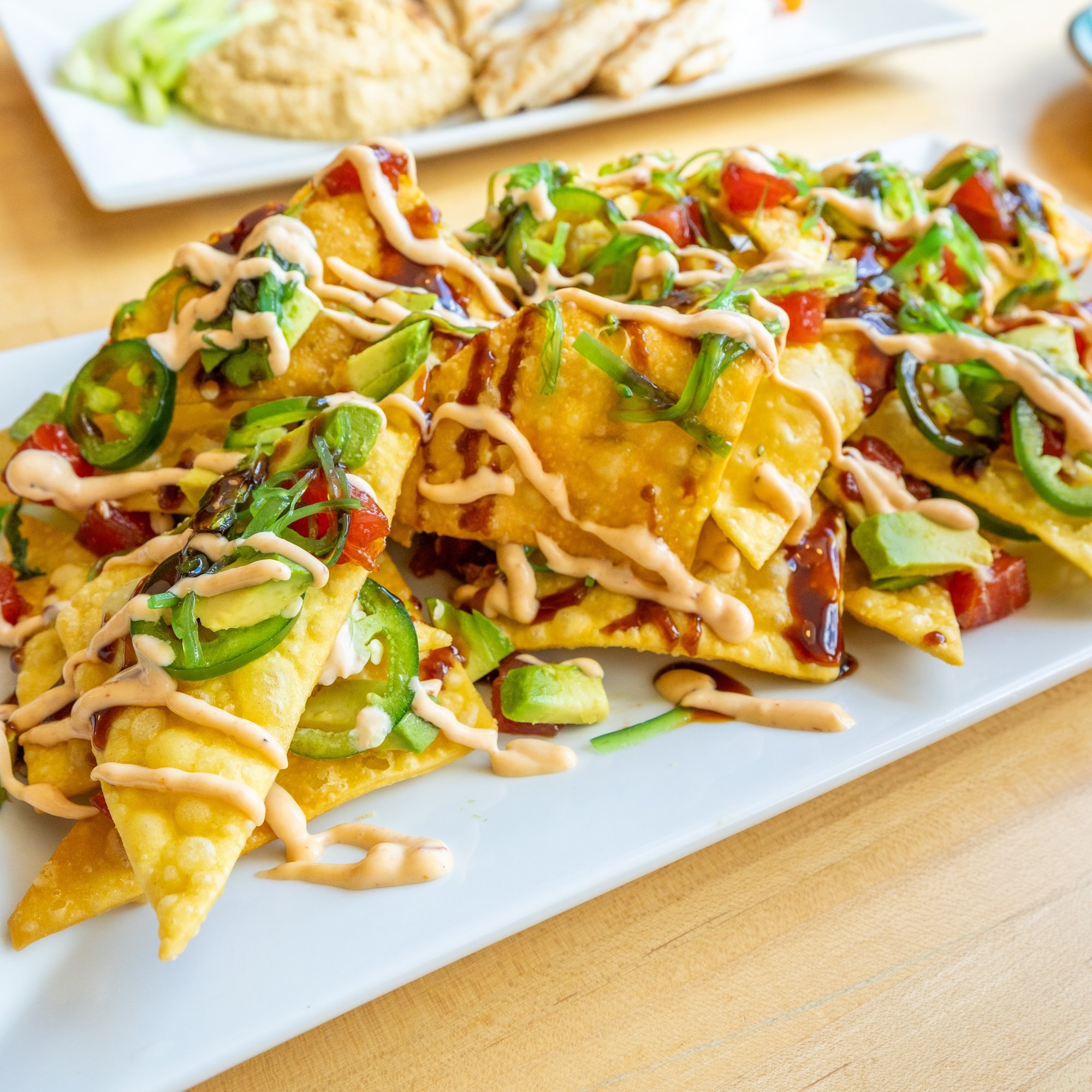 Poke Nachos
