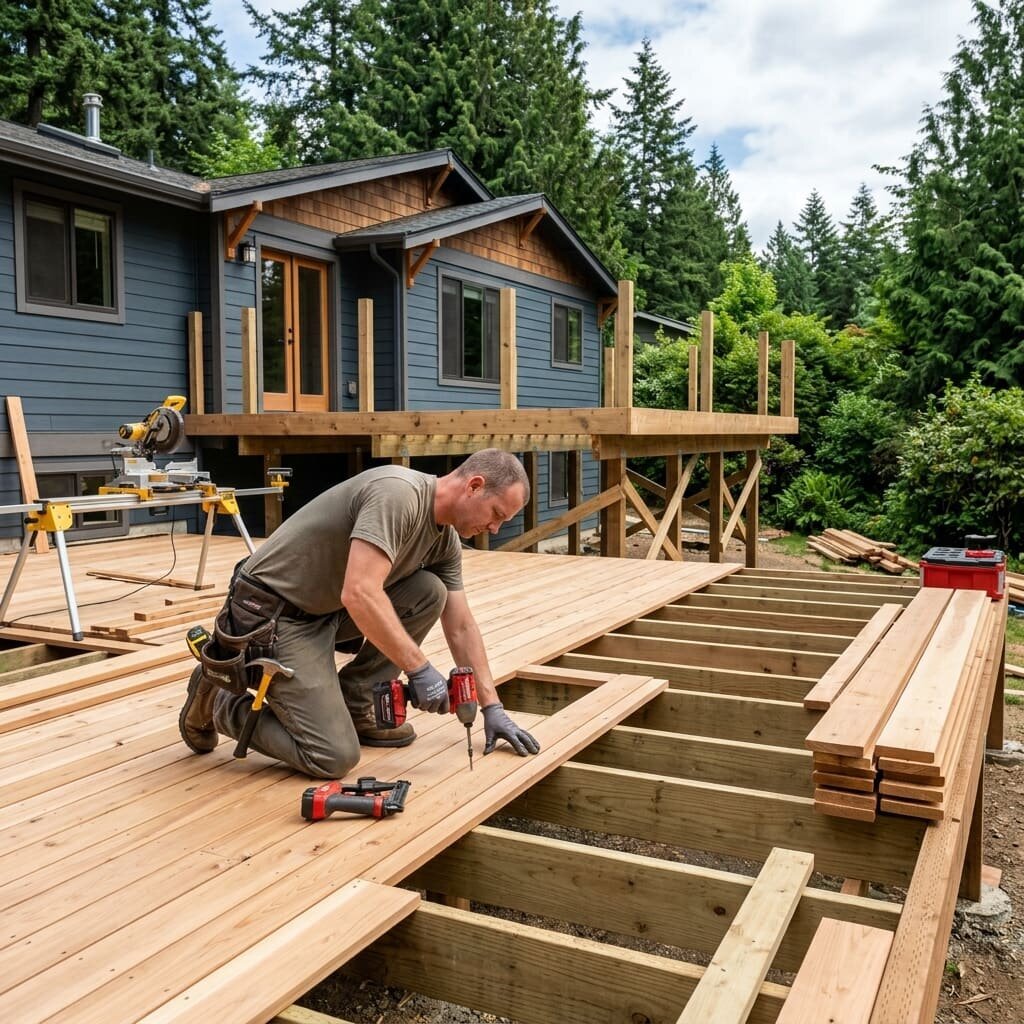 Deck Contractor Bellevue WA Image