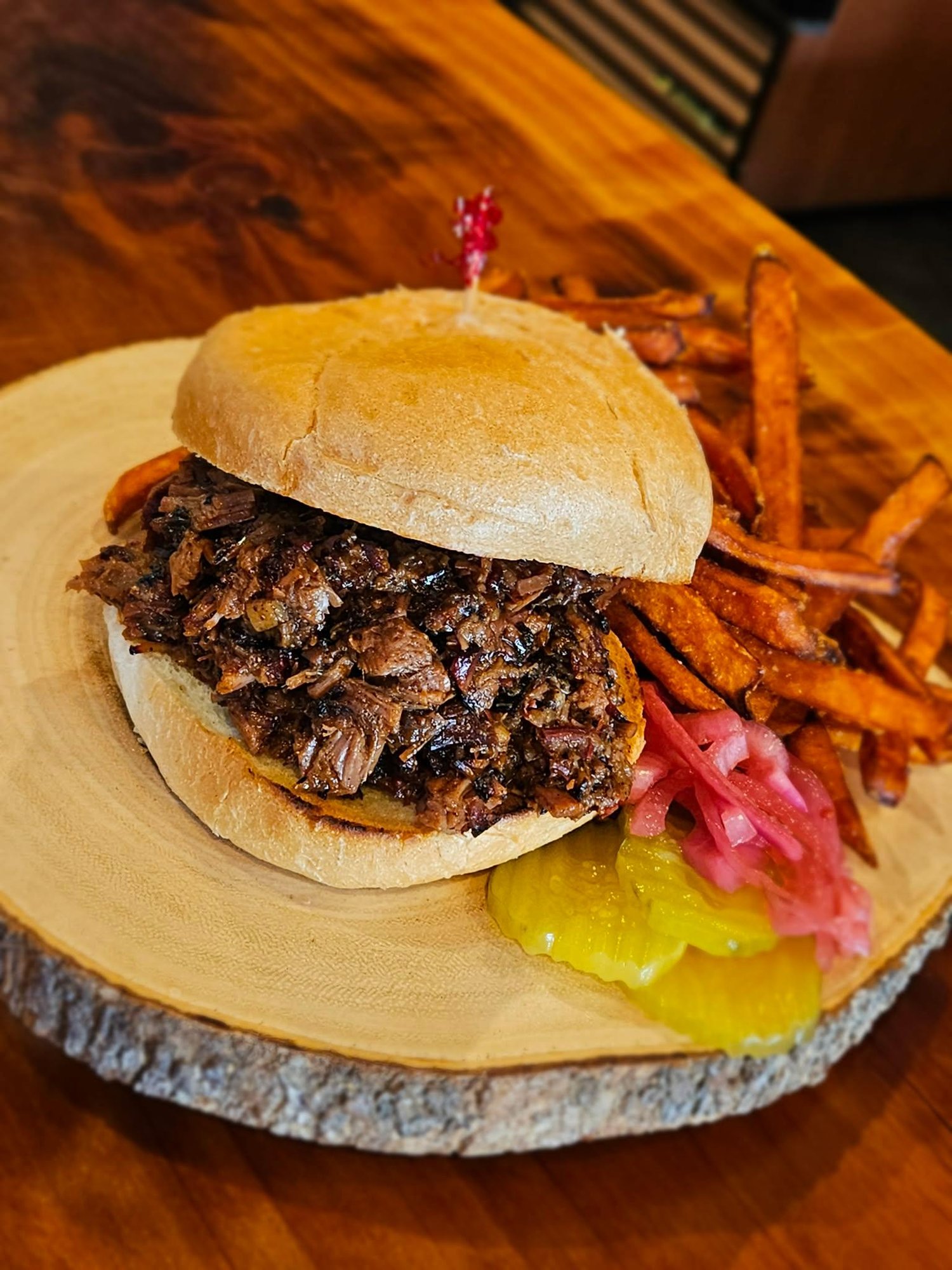 Chopped Brisket Sammich