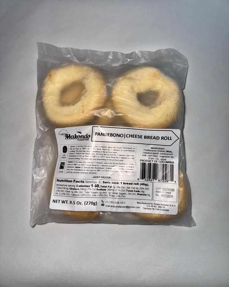 Pandebono Caleño X 6 Und