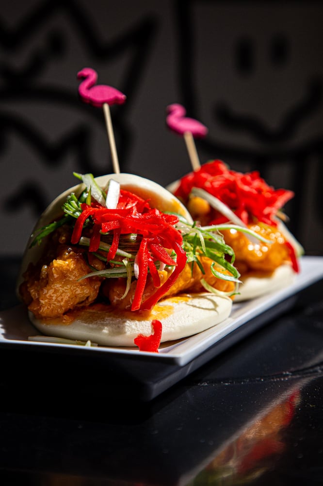 FRIED CHICKEN BUN 1pc
