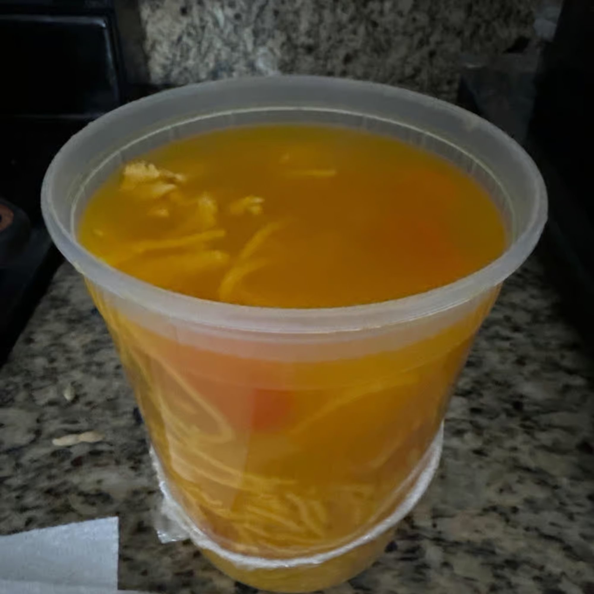 Para Llevar- Sopa De Pollo O Platano / Chicken Soup