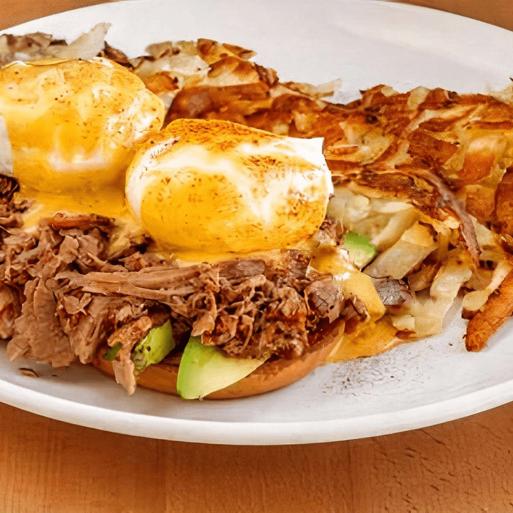 Smoked Brisket Bennie