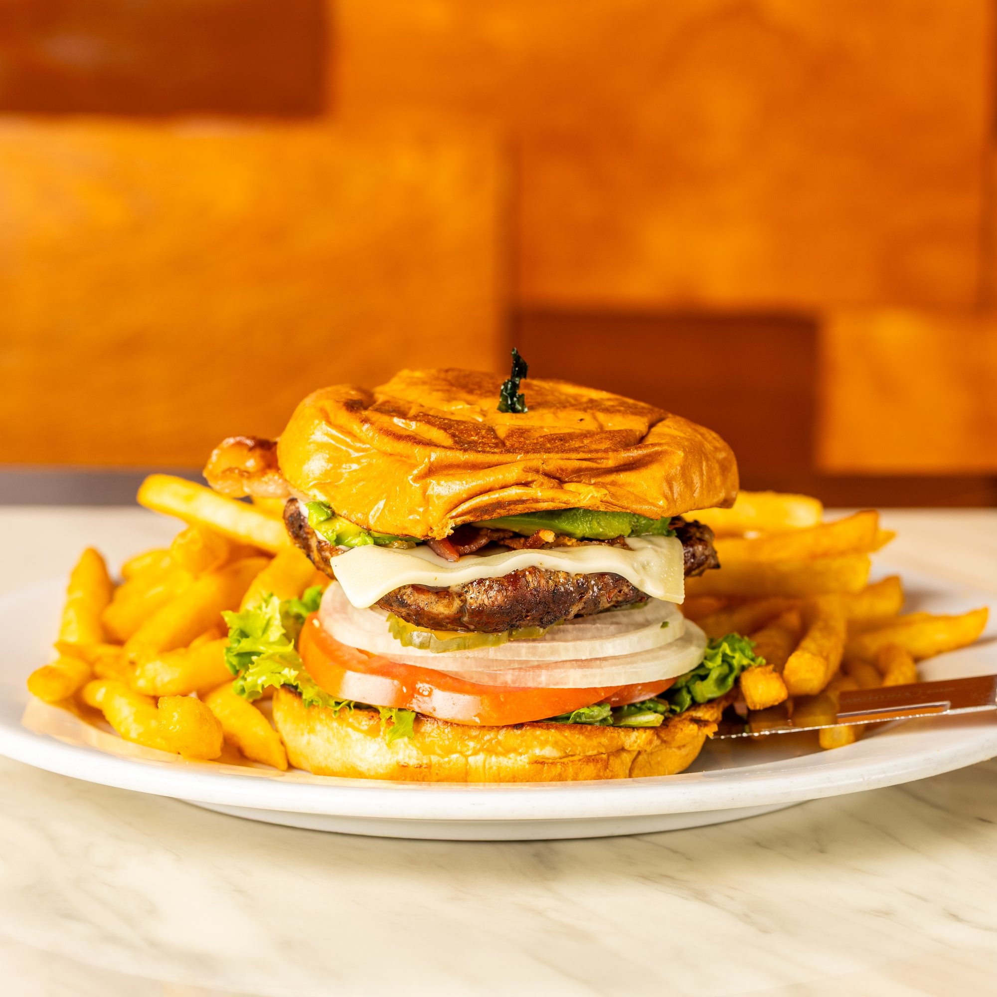 Pepperjack Bacon Burger
