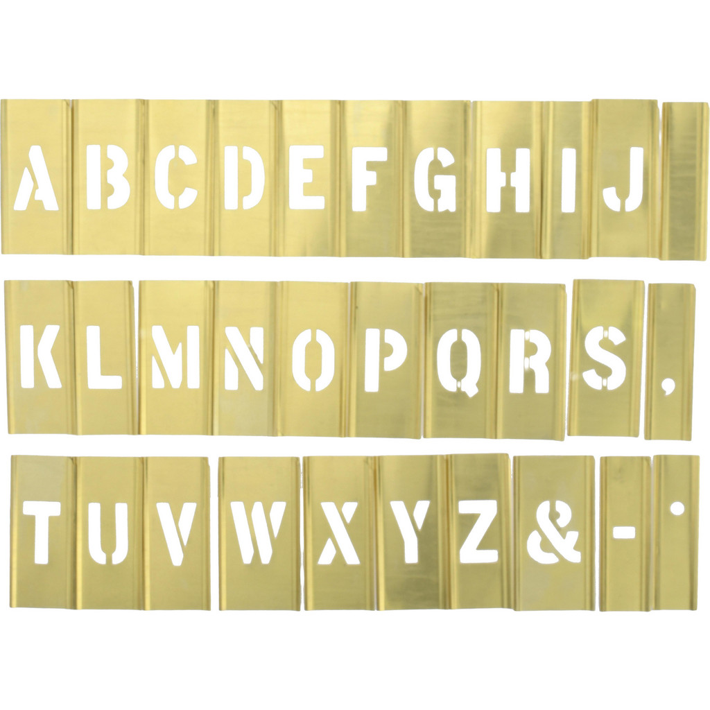 Stenciling & Striping Letters & Numbers