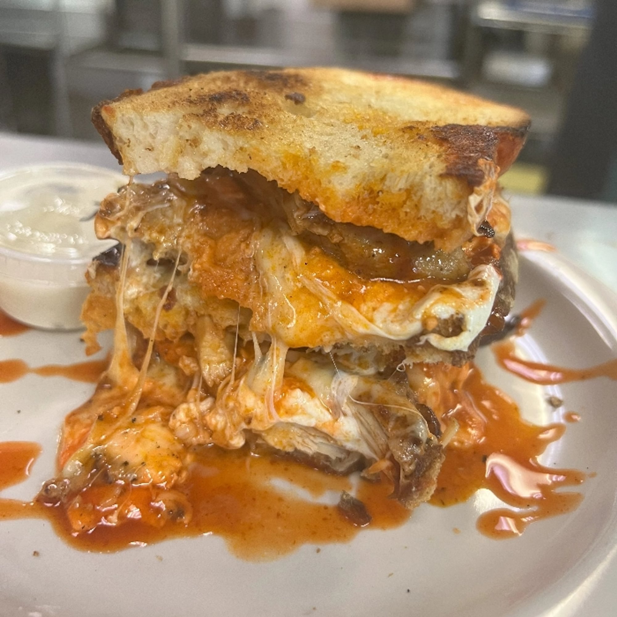 Buffalo Chicken Panini