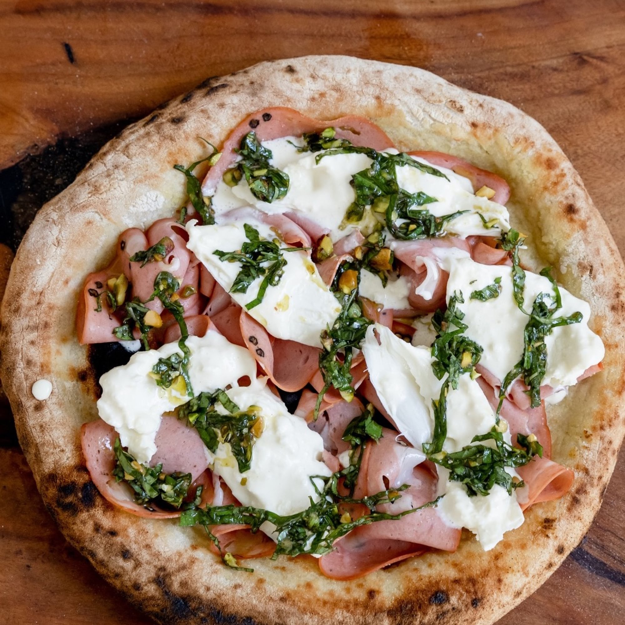 Artisan Mortadella Pizza