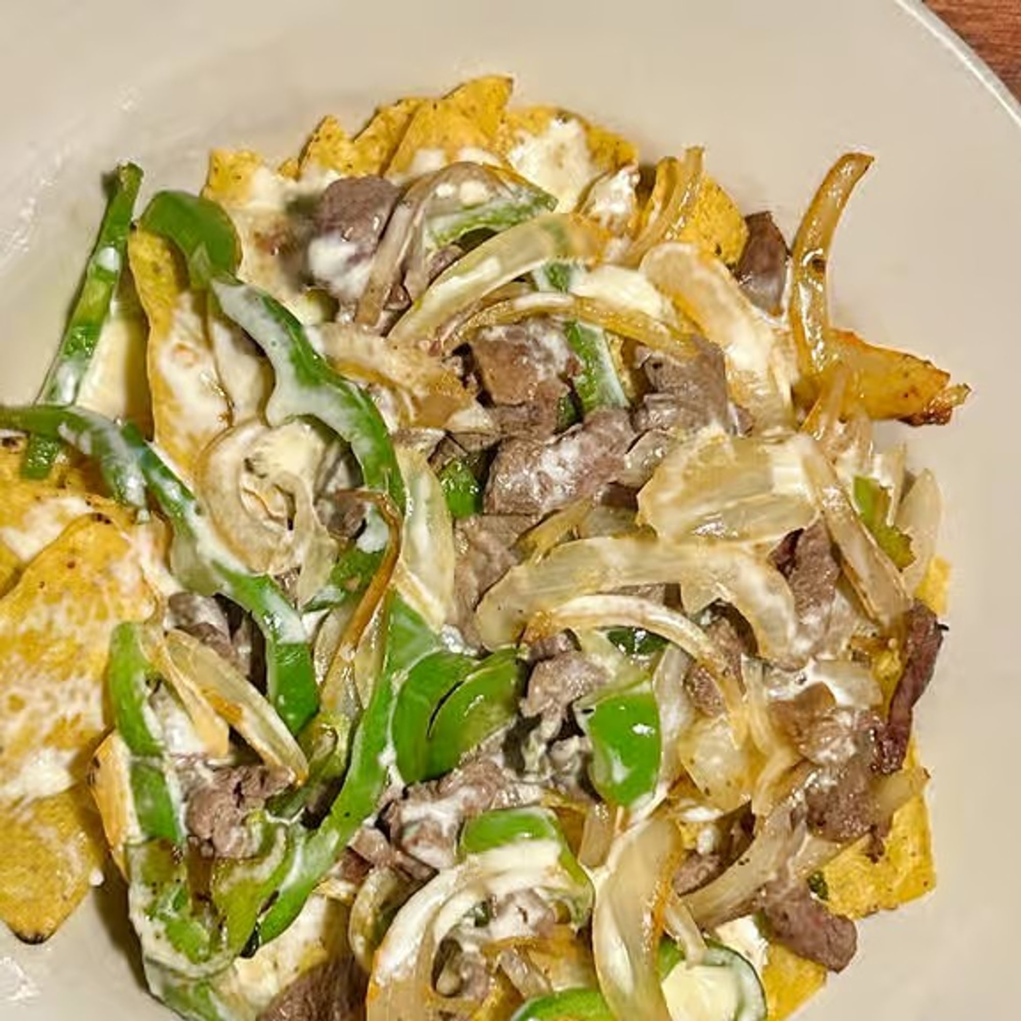 Fajitas Nachos (Steak or Grilled Chicken)