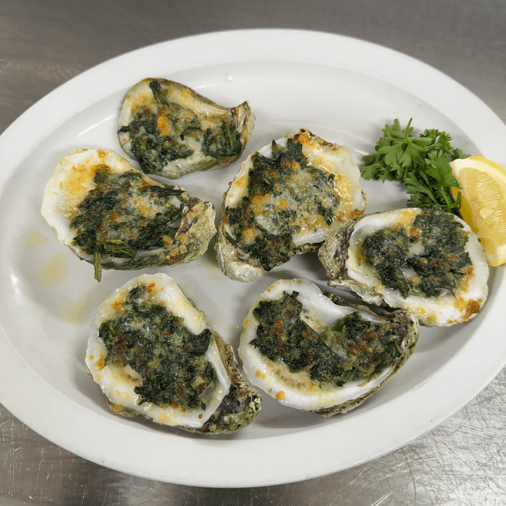 Oysters Rockefeller