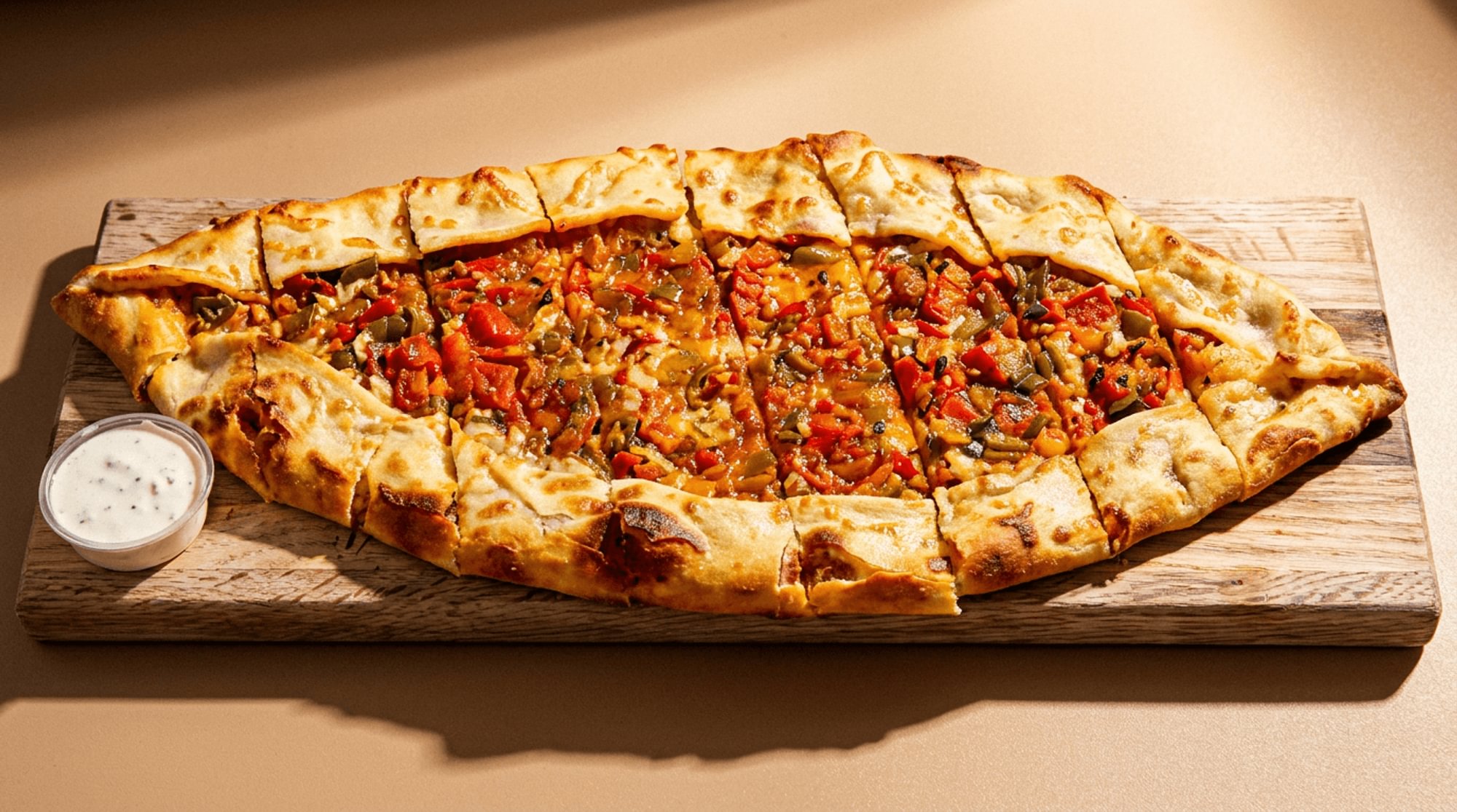 Eggplant Pide