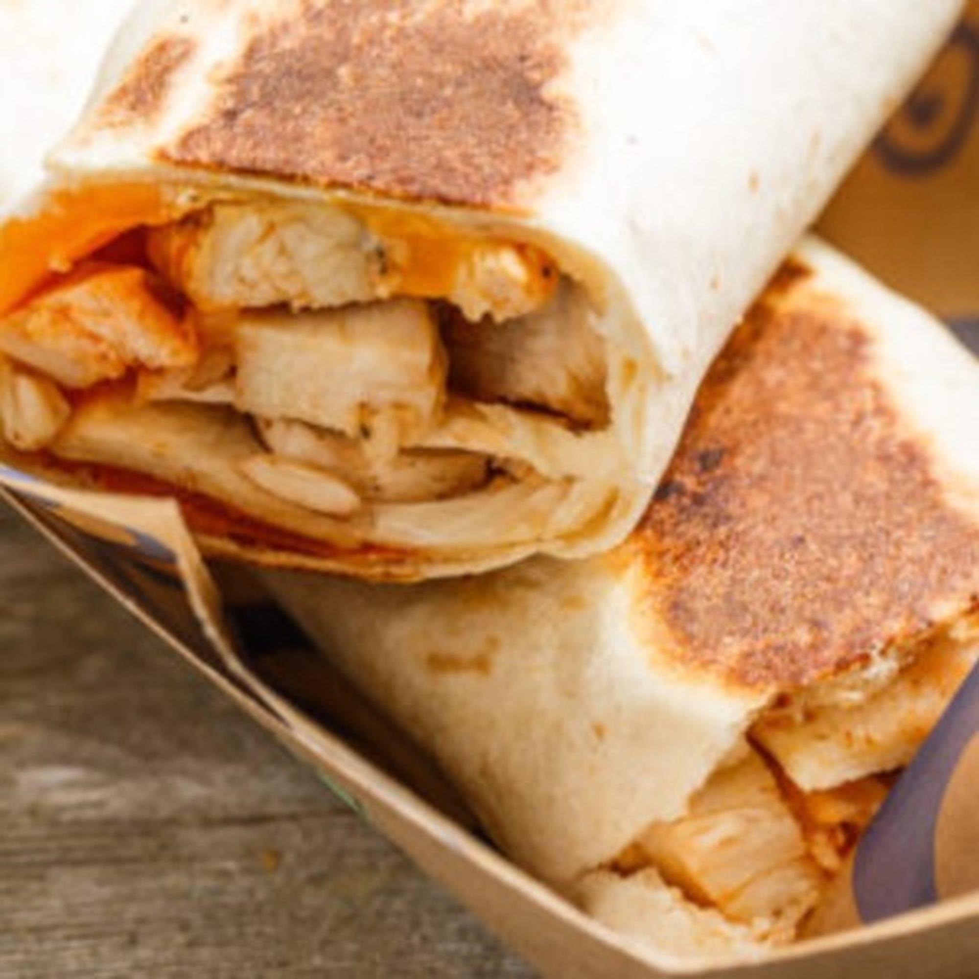 Buffalo Chicken Hot Pressed Sandwich Wrap