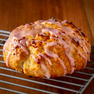 FRESHLY-BAKED SEASONAL FRUIT SCONE