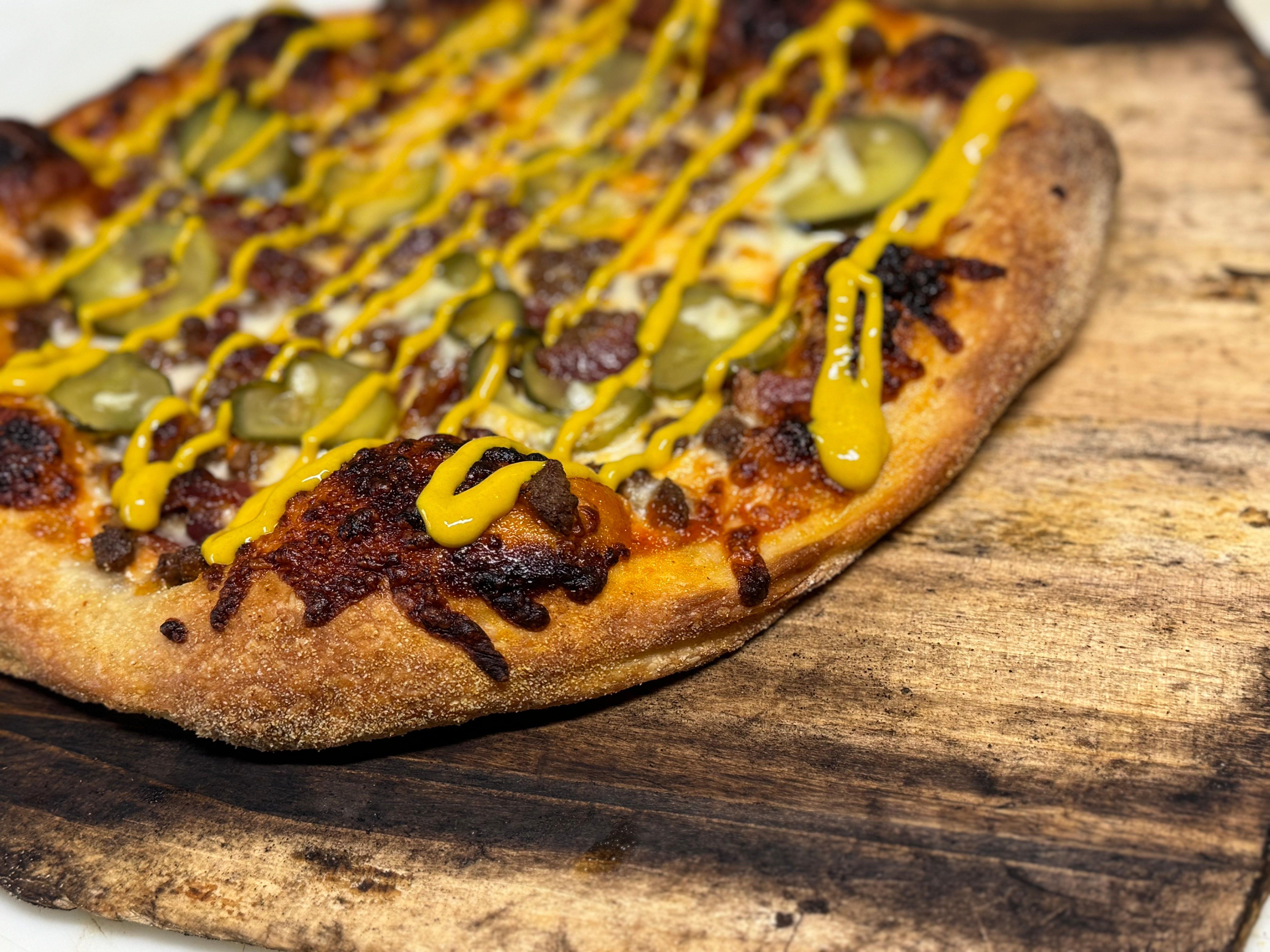 Bacon Cheeseburger Pizza