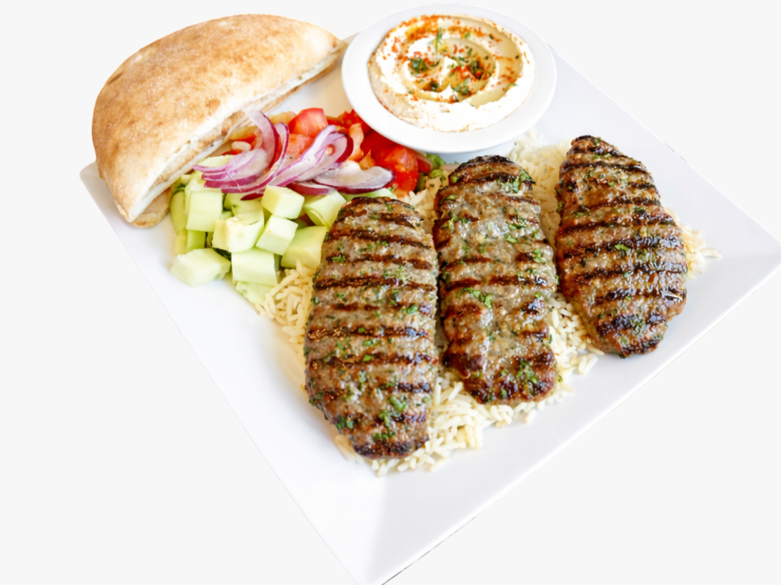 House Kabob Plate