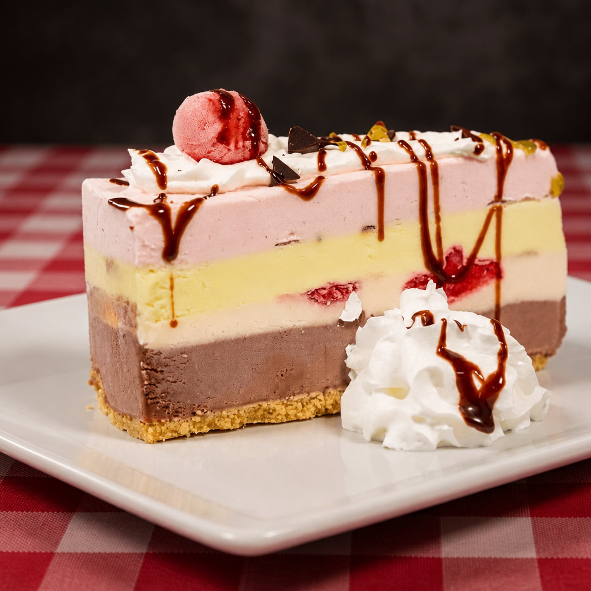 Spumoni Cake