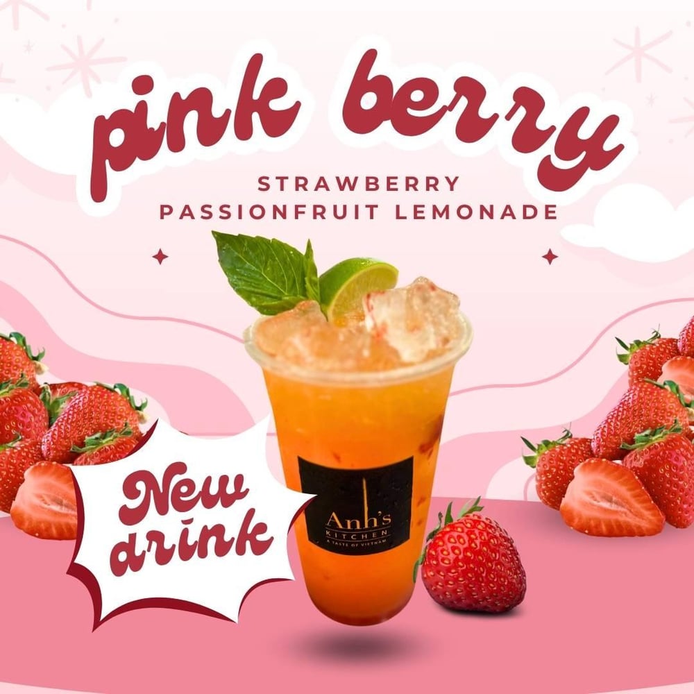Pink Berry Lemonade