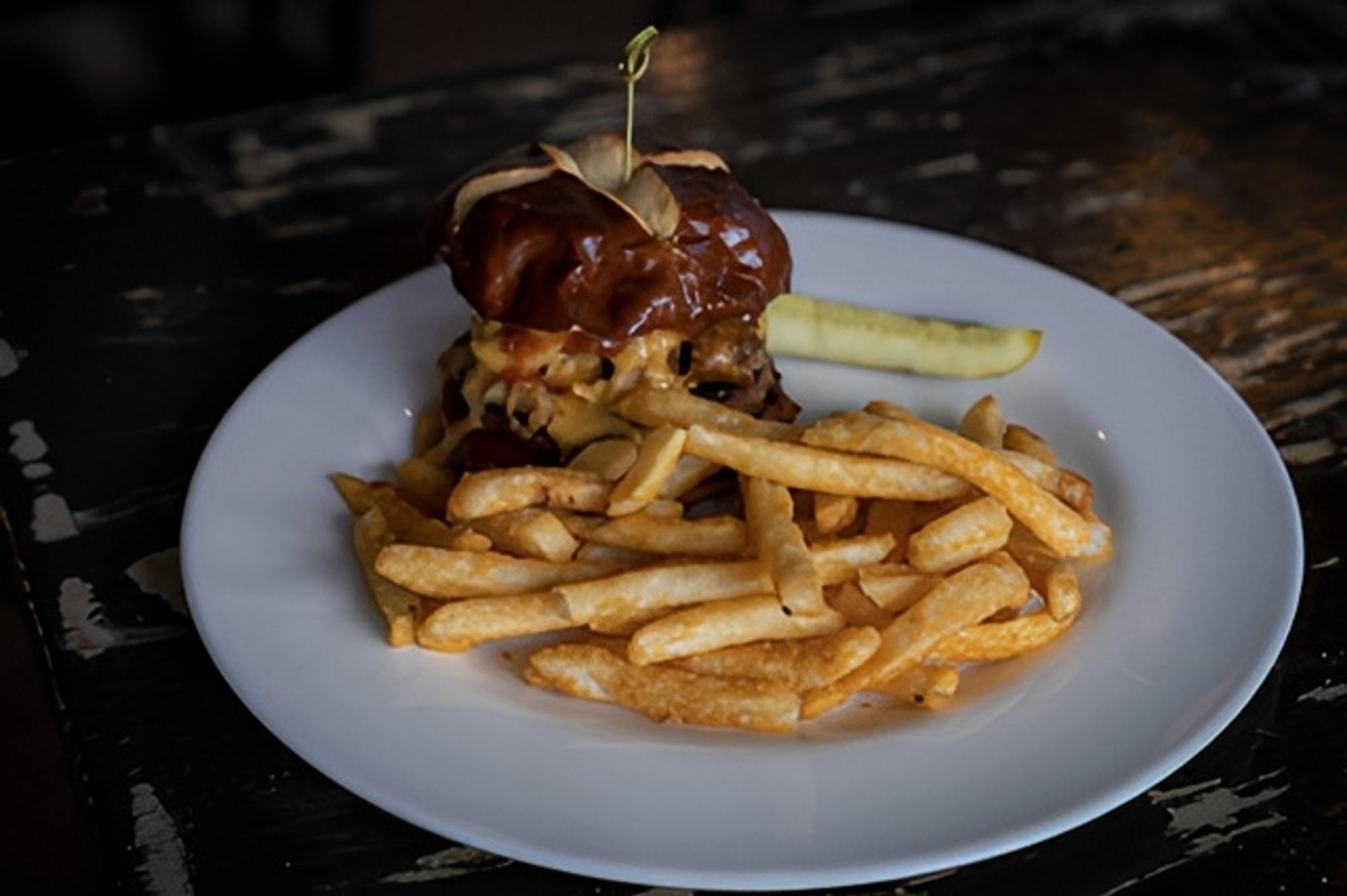 plant based BBQ Burger