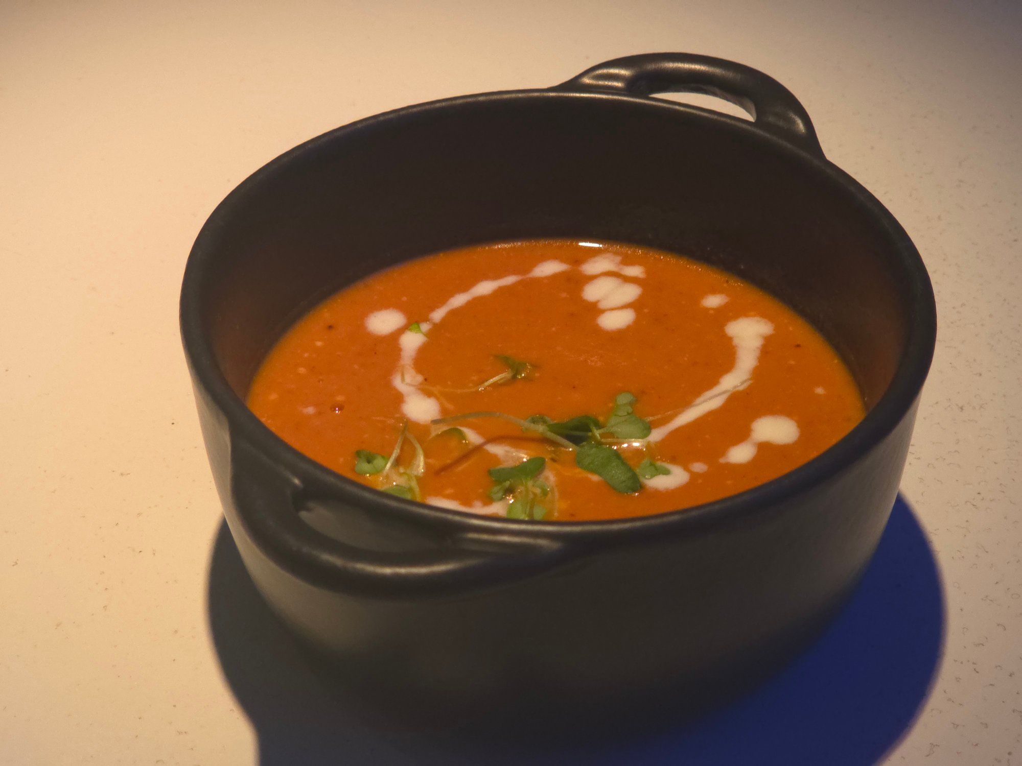 Tomato Coconut Bisque