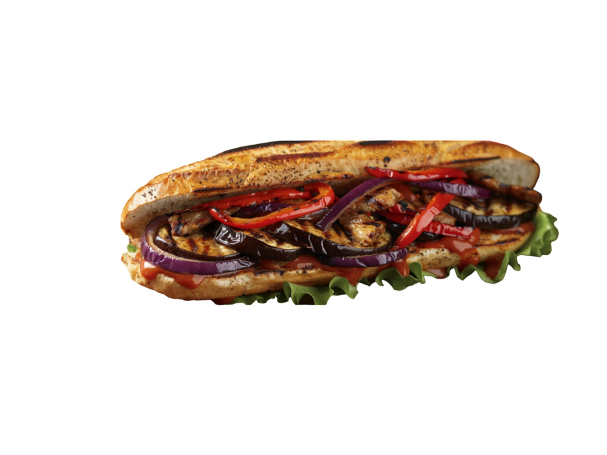Eggplant Parm sub