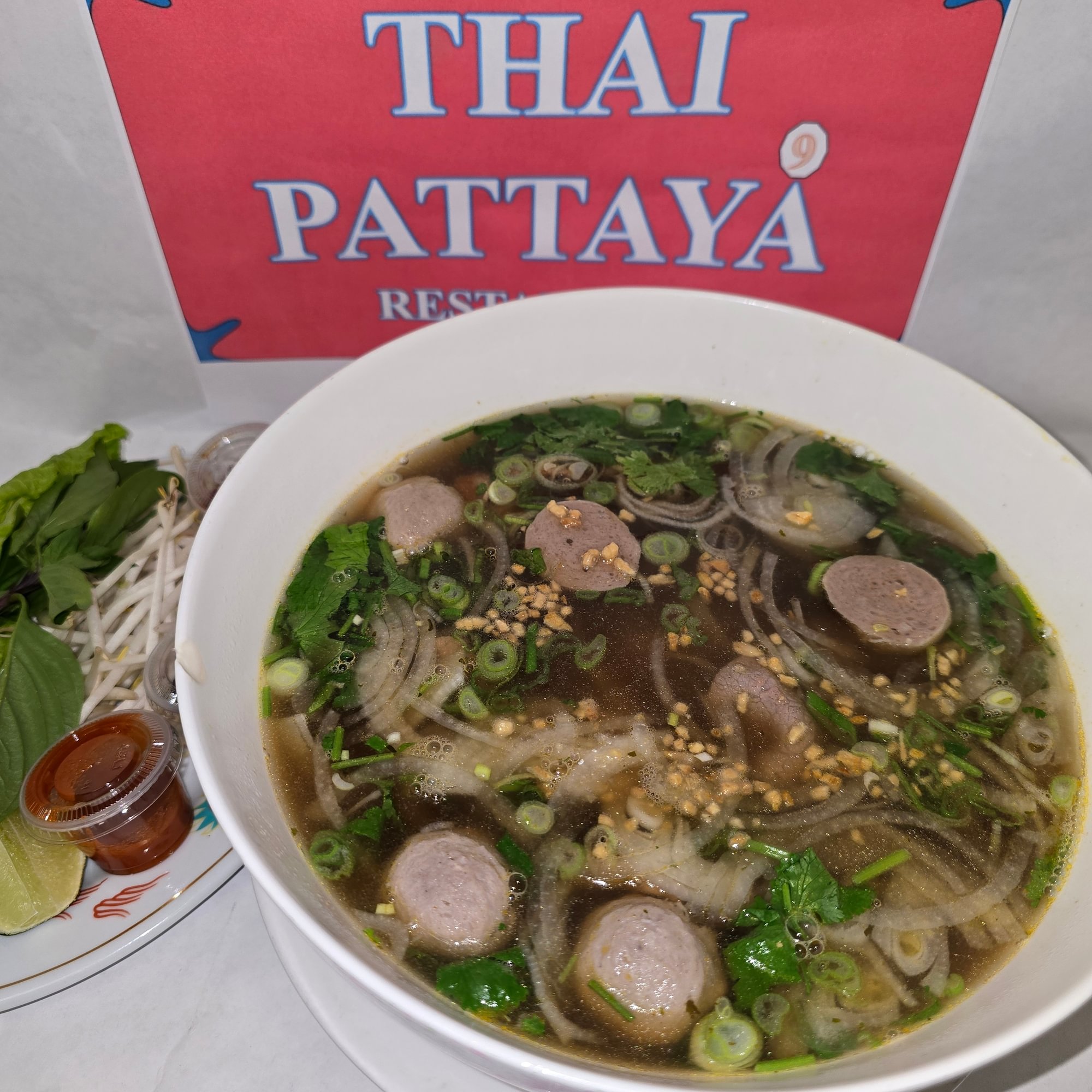Pho Large Beef + Meatball