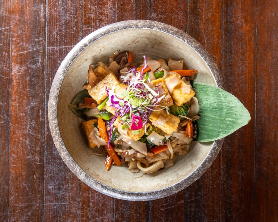 Truffle Mushroom Noodle Stir-Fry