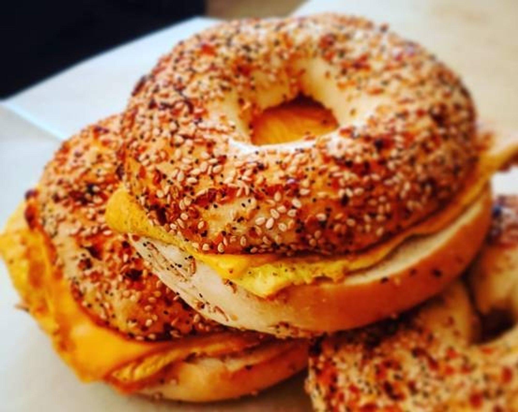 Egg and Cheese Bagel