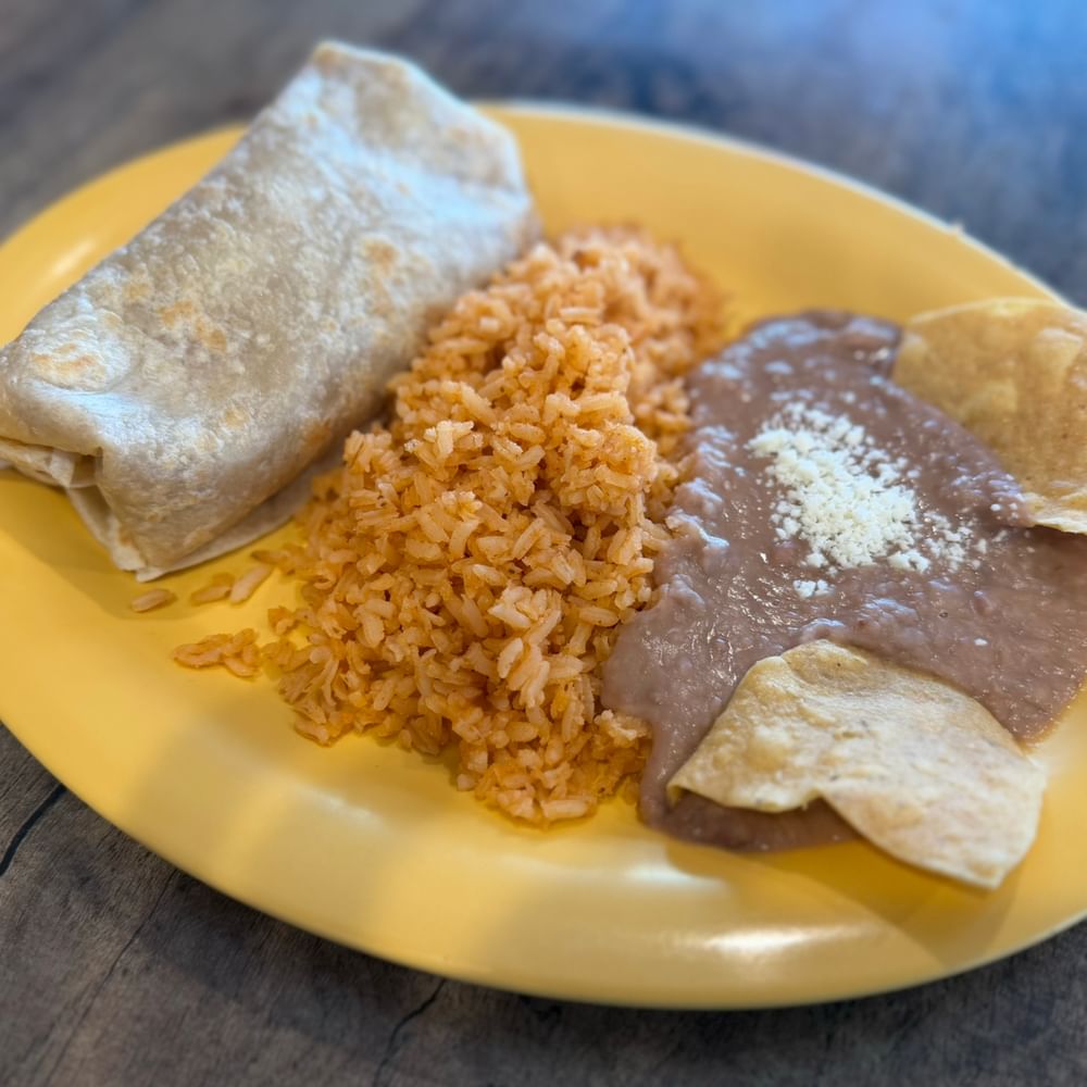 Kids - Bean & Cheese Burrito