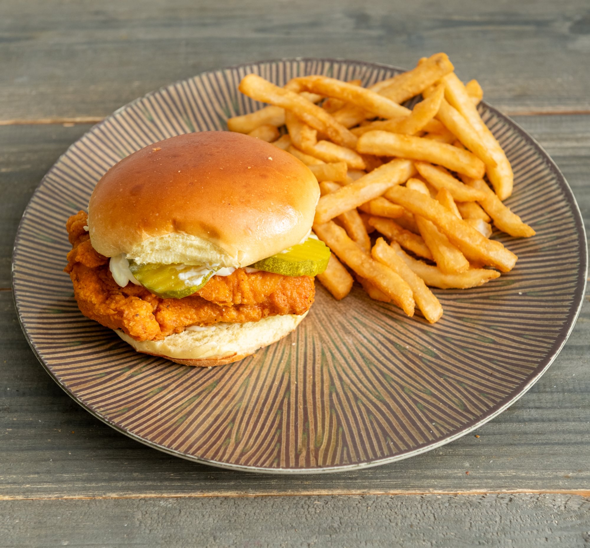 Chicken Sandwich & Fries