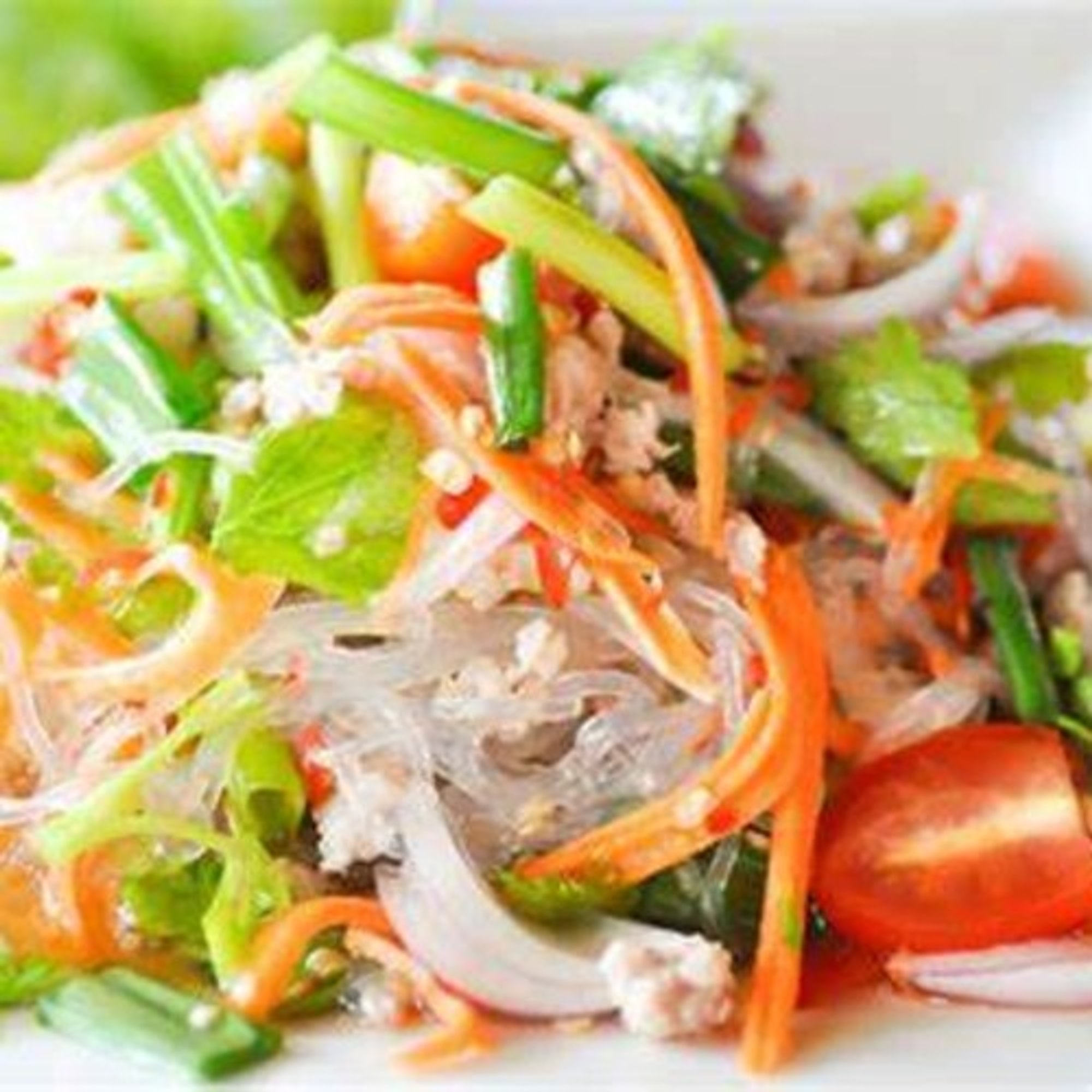 Yum Woon Sen (glass noodle salad)