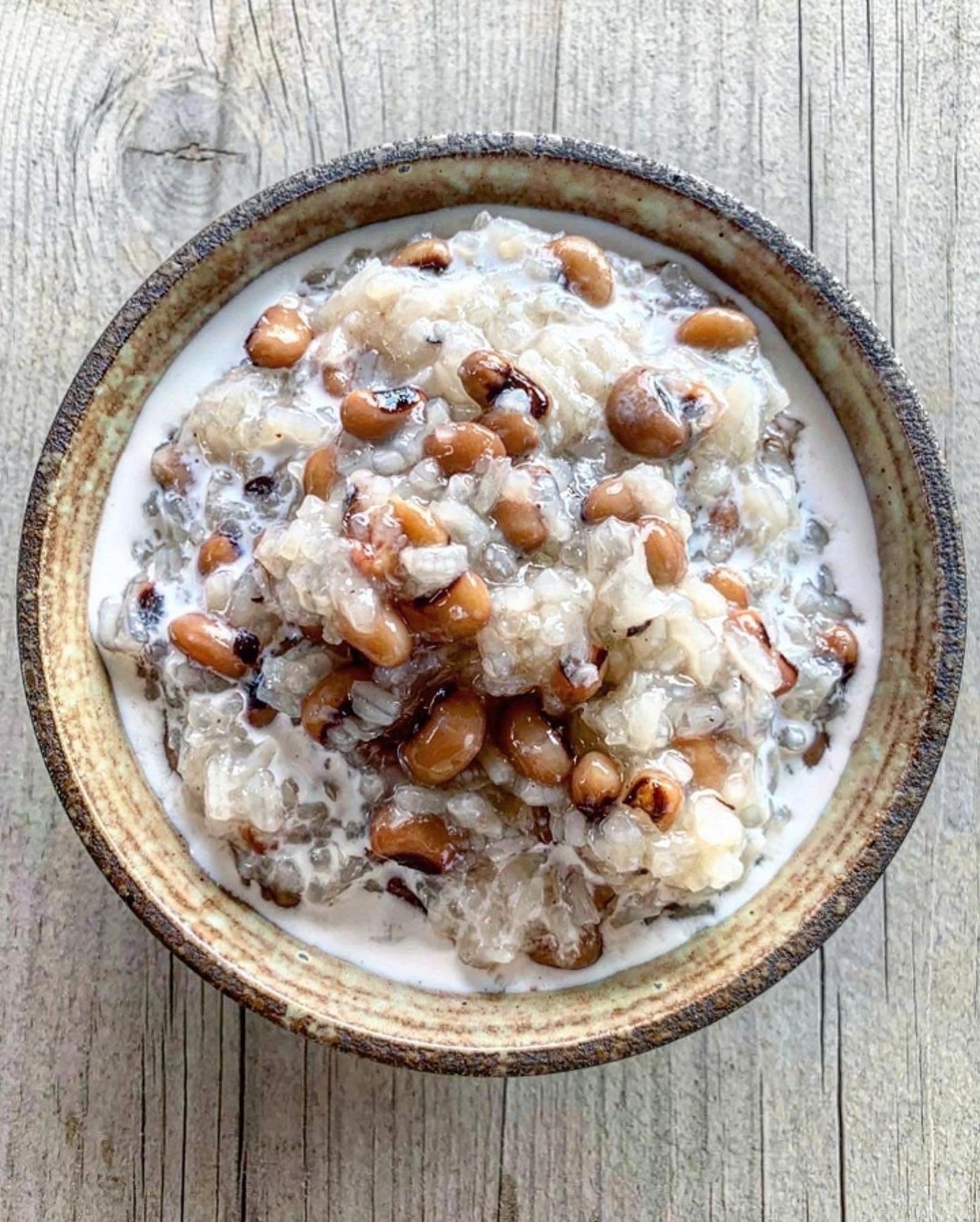 Black Eyed Peas Rice Pudding