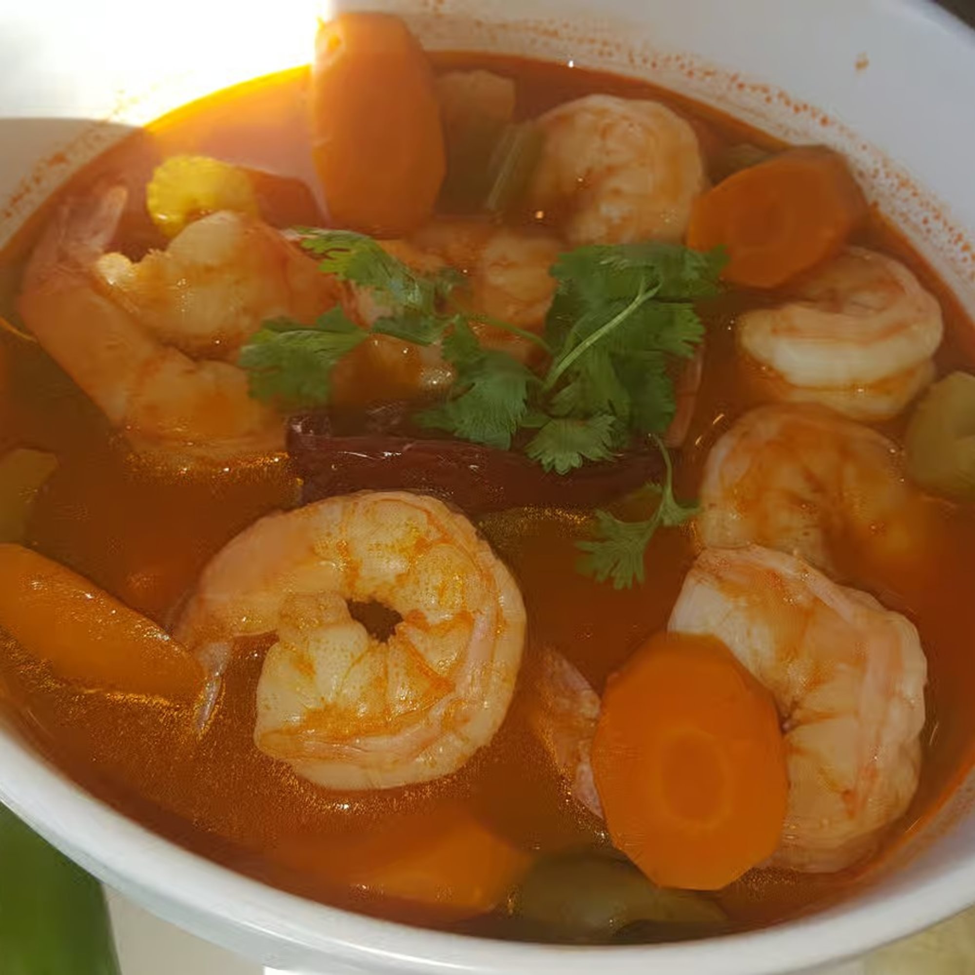 Caldo de Camarones