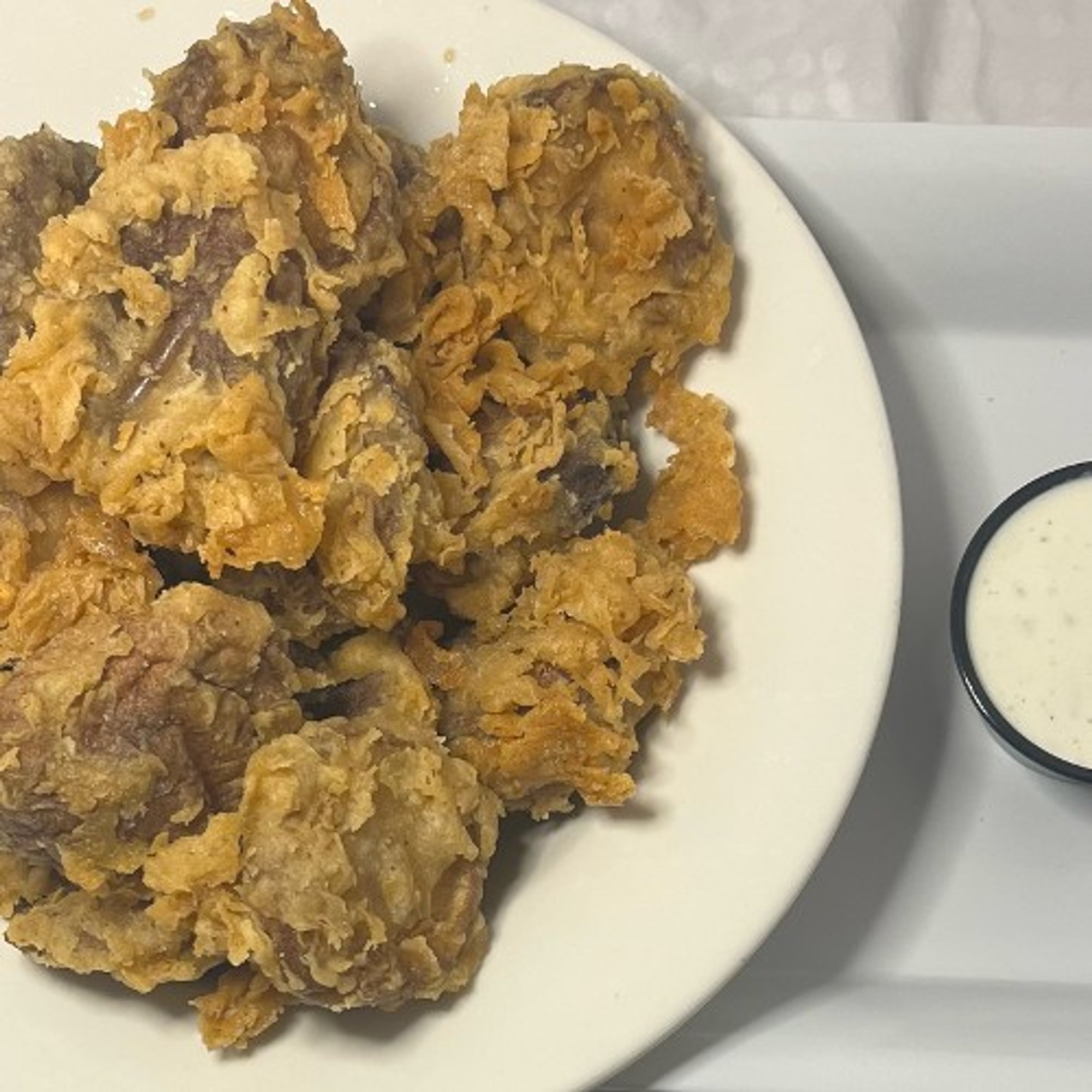 Fried Shiitake Mushrooms