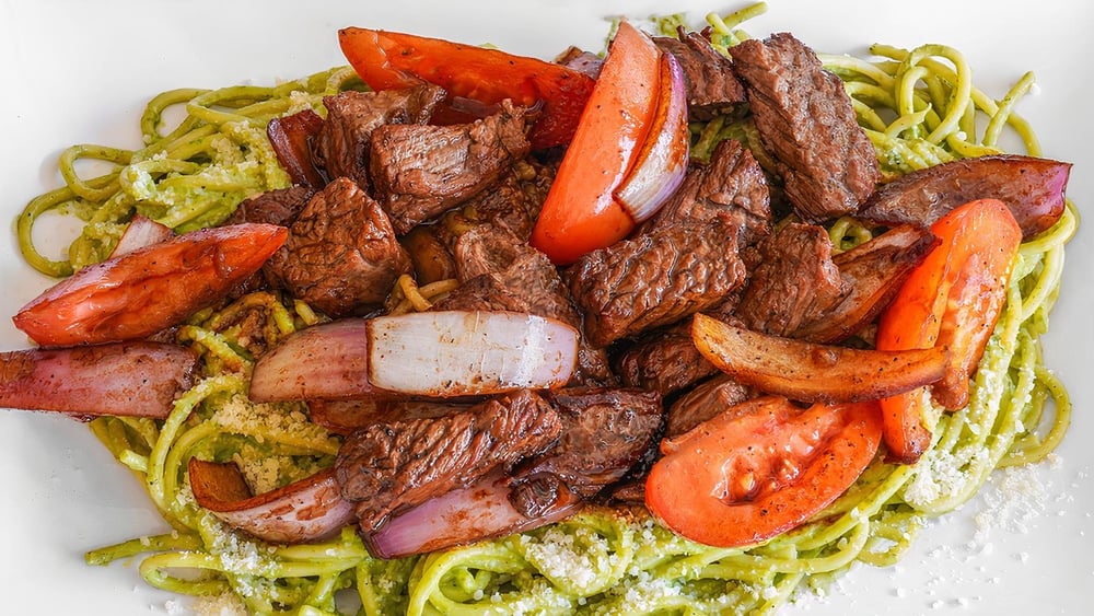 Pesto Saltado