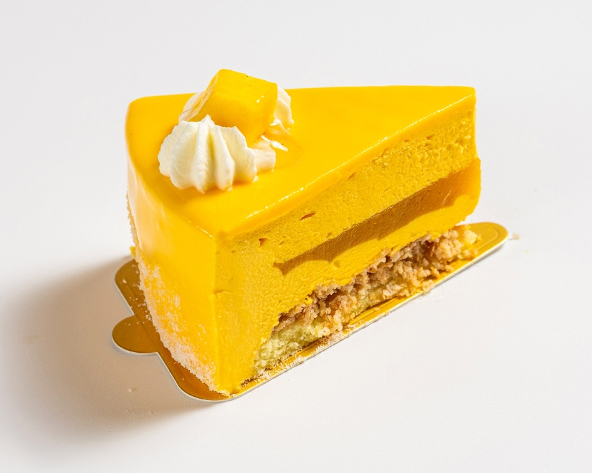 Mango Cake Slice