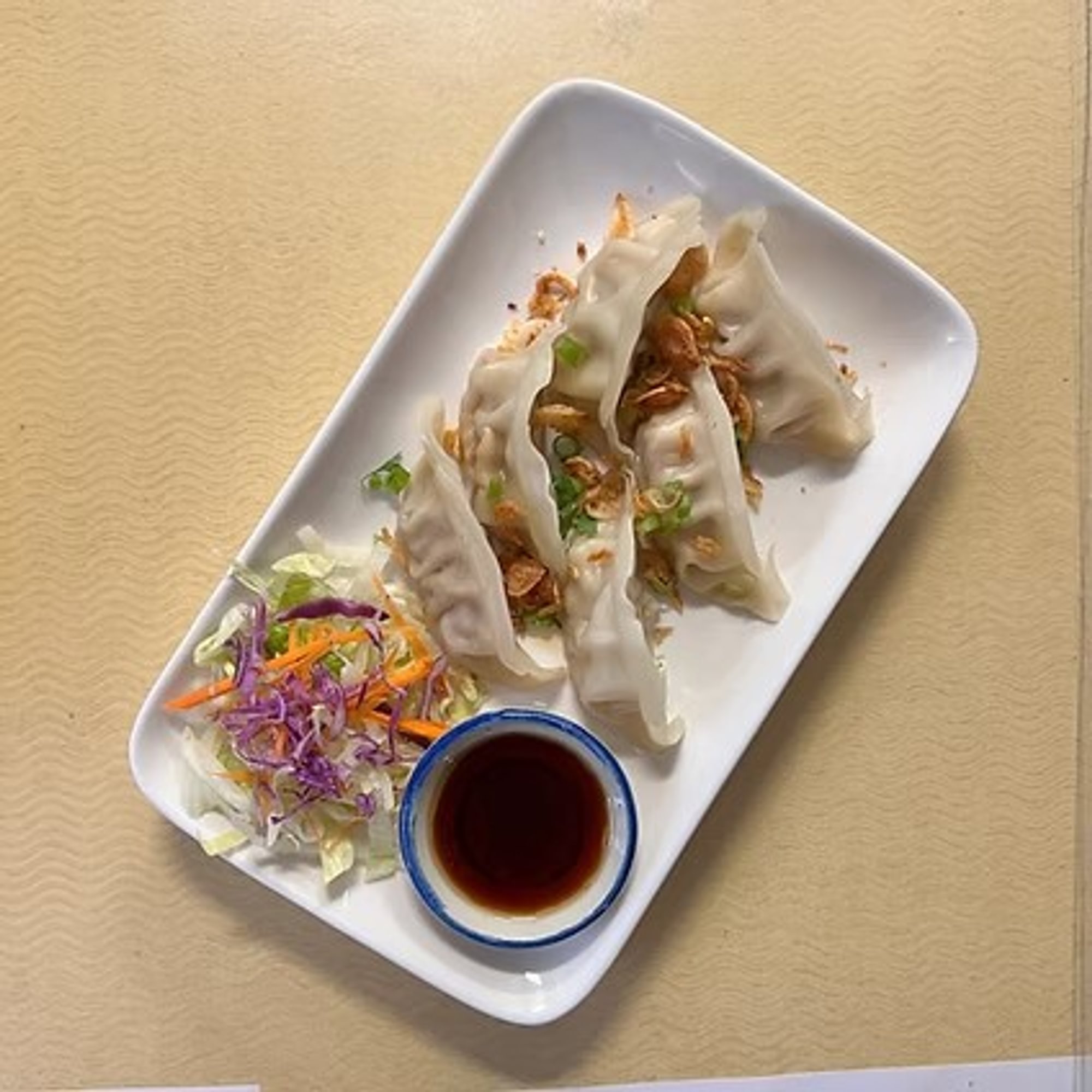 #2- Fried Chicken Vegetable Dumplings