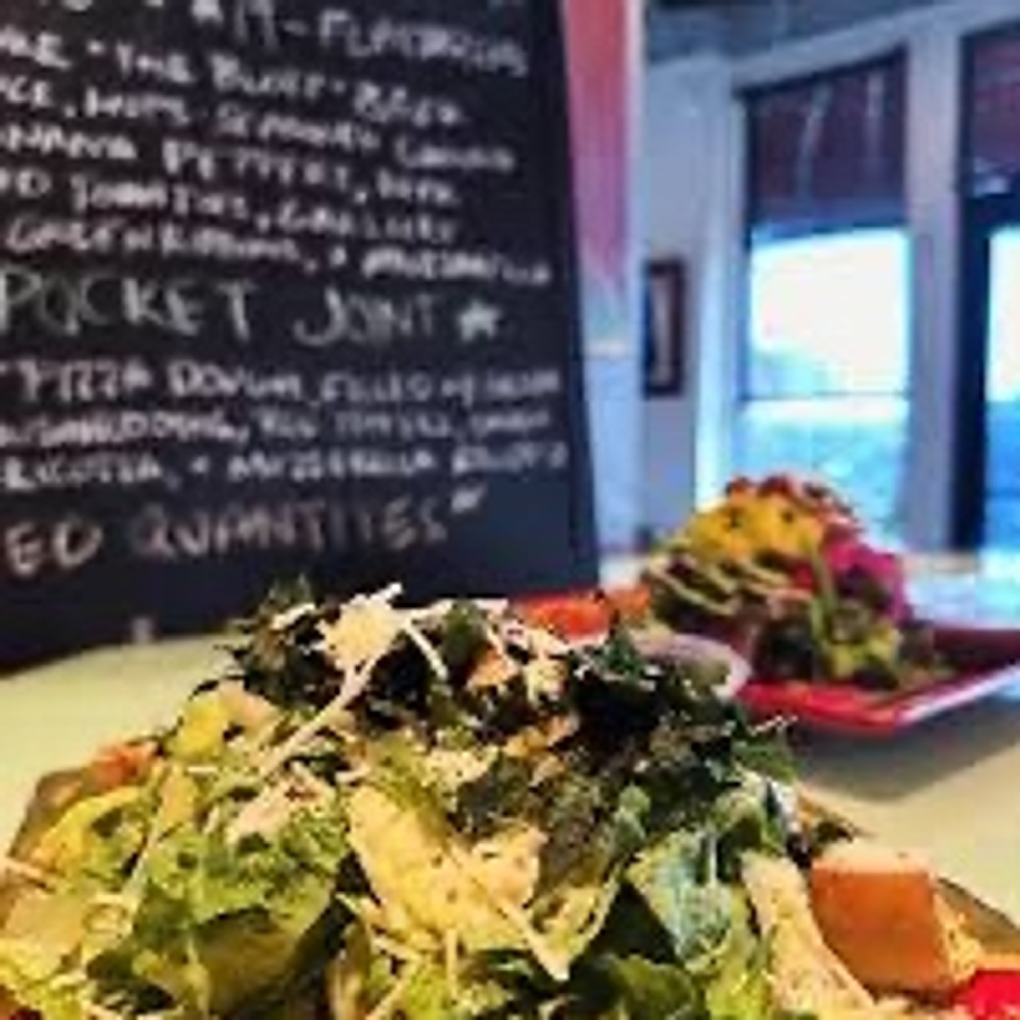 Crispy Collard Caesar Salad