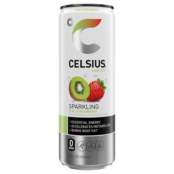 CELSIUS Sparkling Kiwi Strawberry 12oz