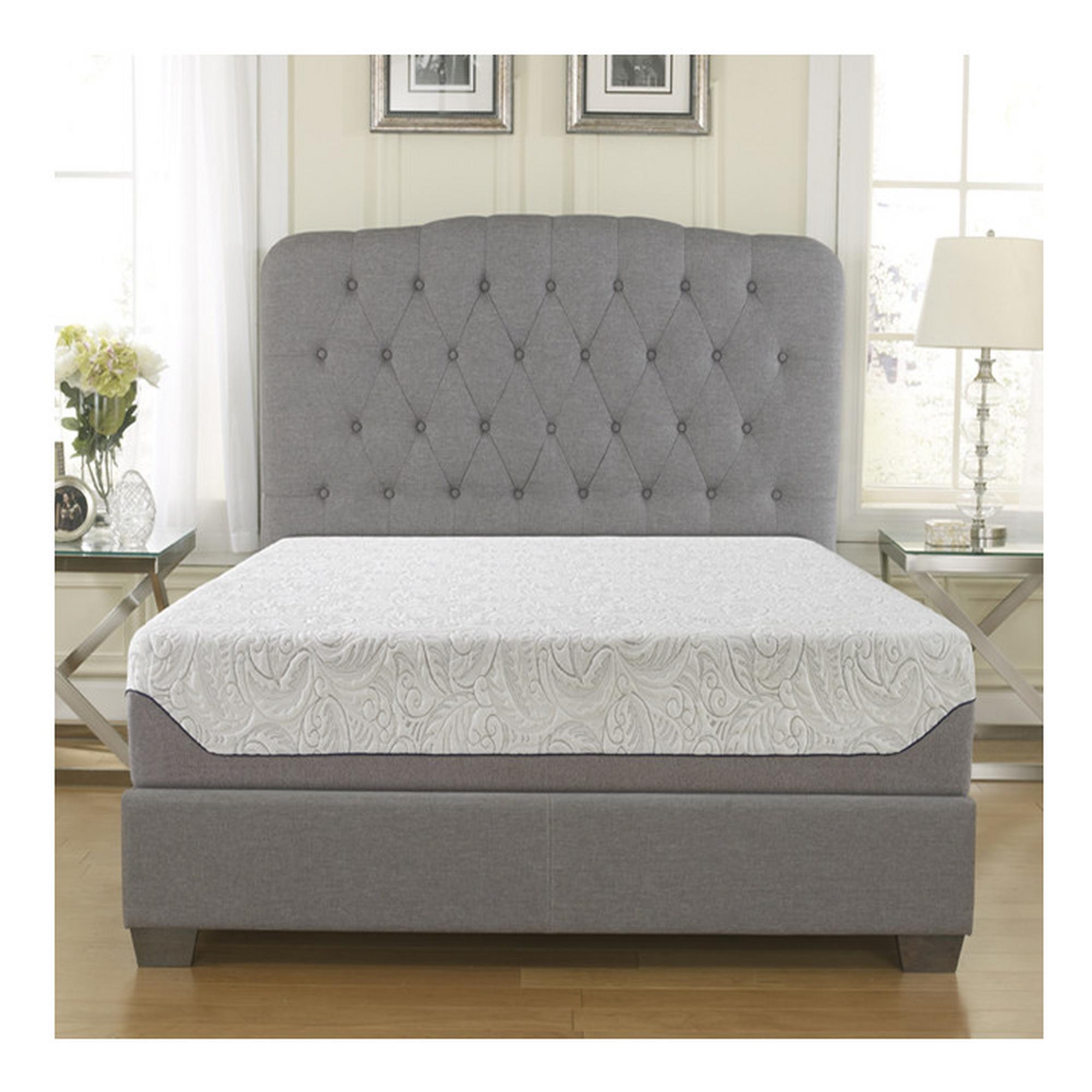 10" Tight Top Medium Queen Gel Memory Foam Mattress in a Box