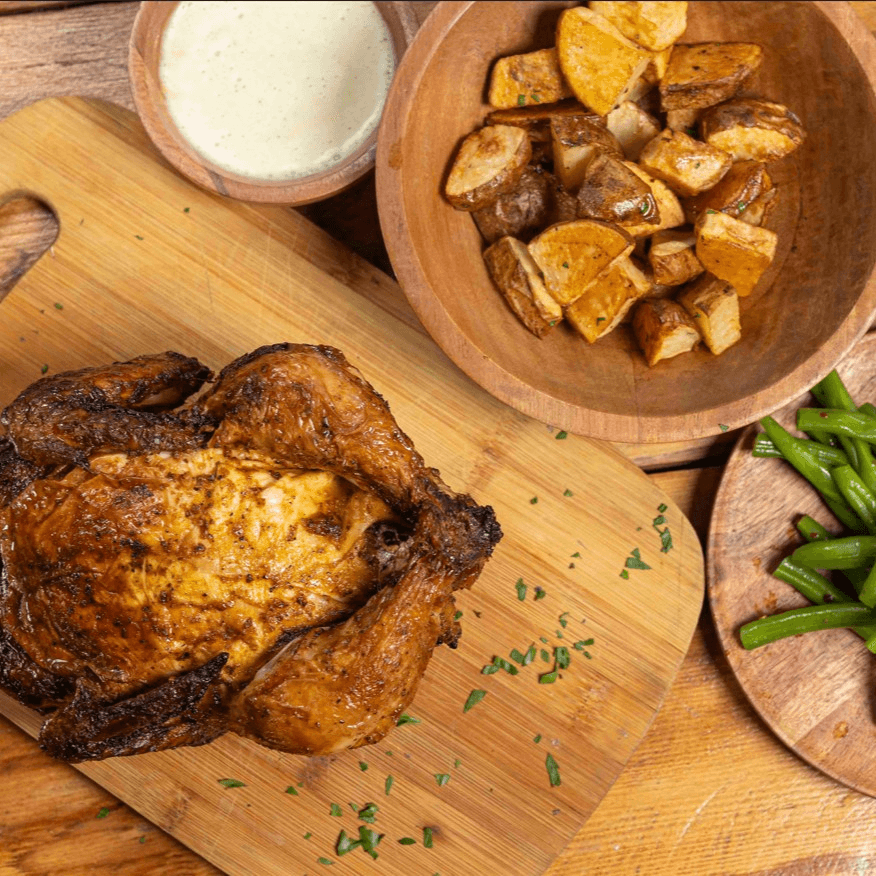 1/2 Baked Organic Chicken