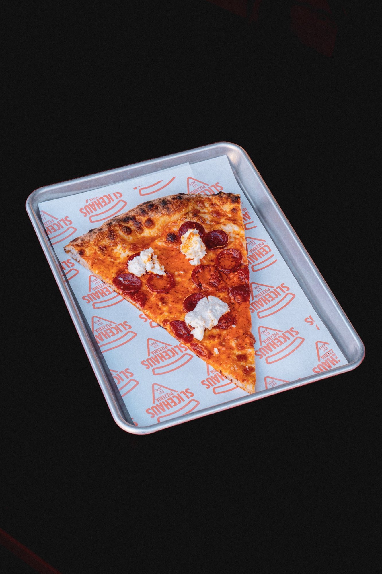 Vodka pepperoni and fresh mozzarella 12" pie