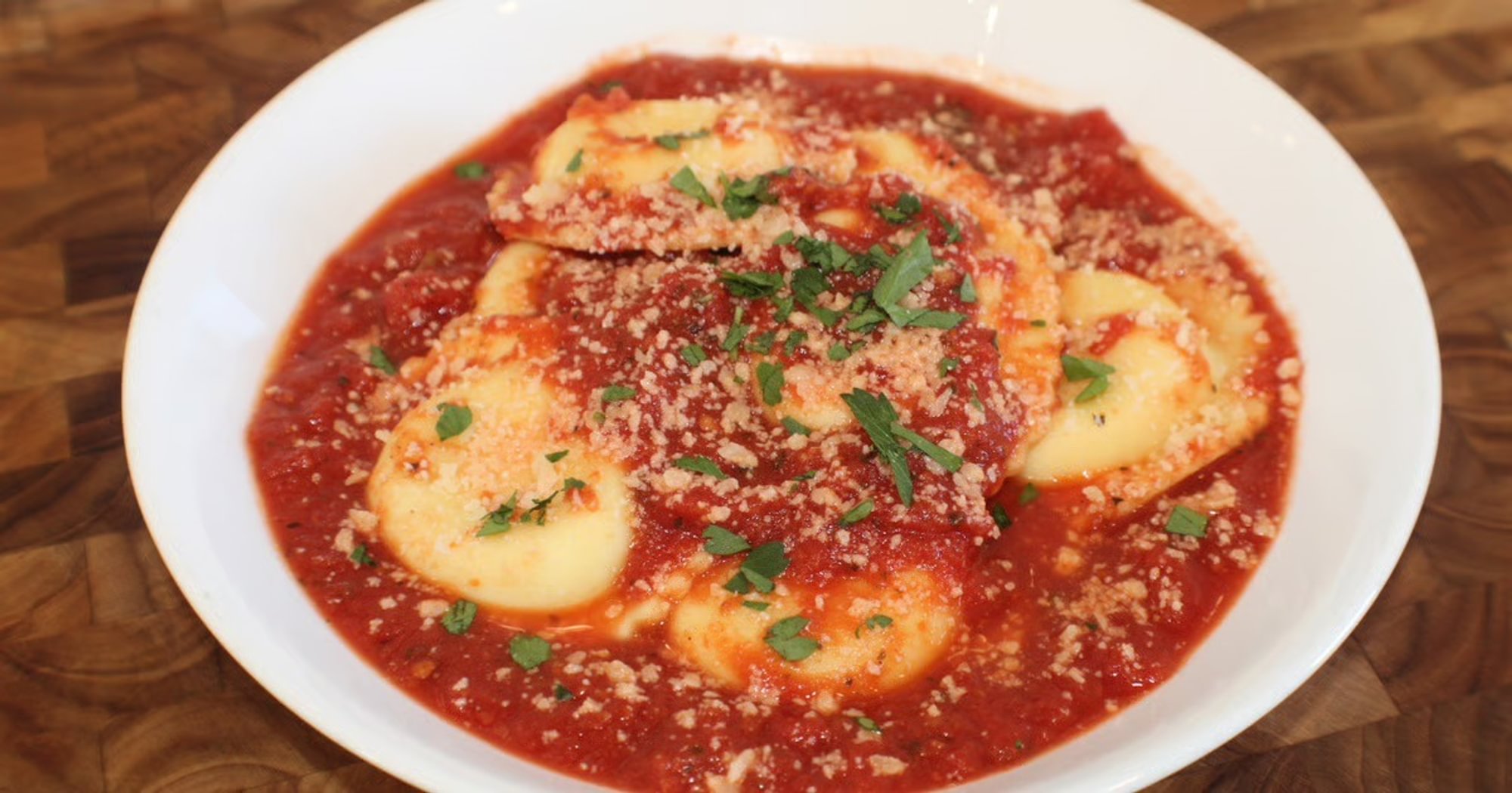 Kids Cheese Ravioli Marinara
