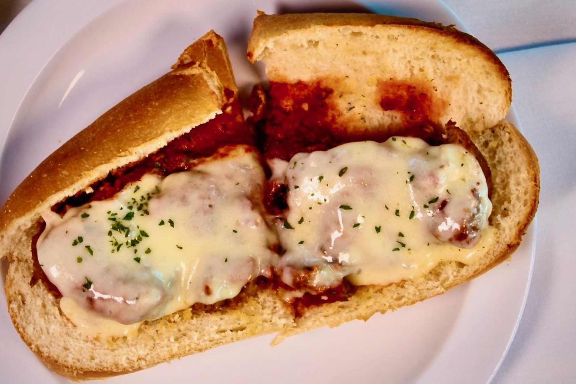 Lunch Meatball Parm w/ Drink