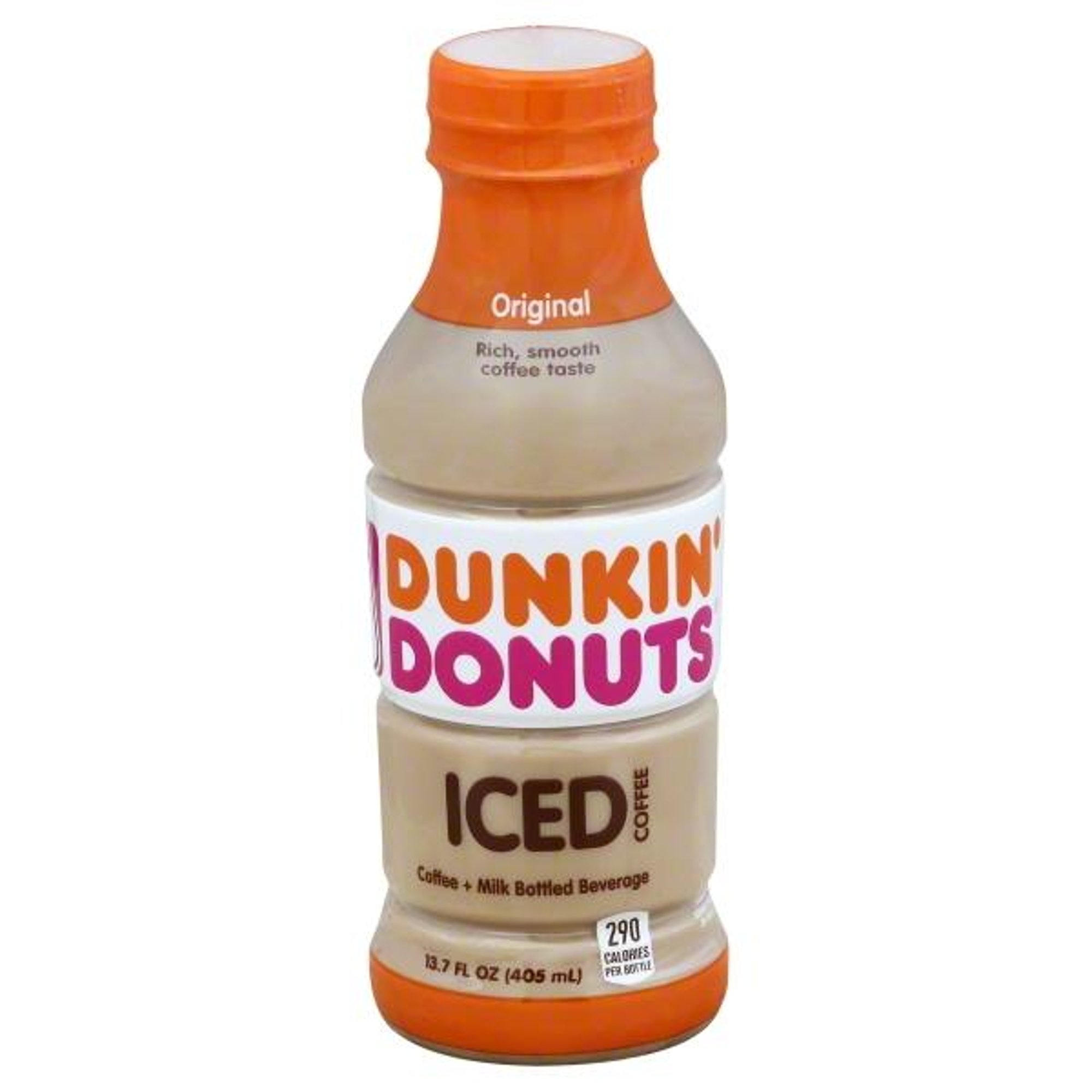Dunkin' Original Iced Coffee Bottle, 13.7 Oz