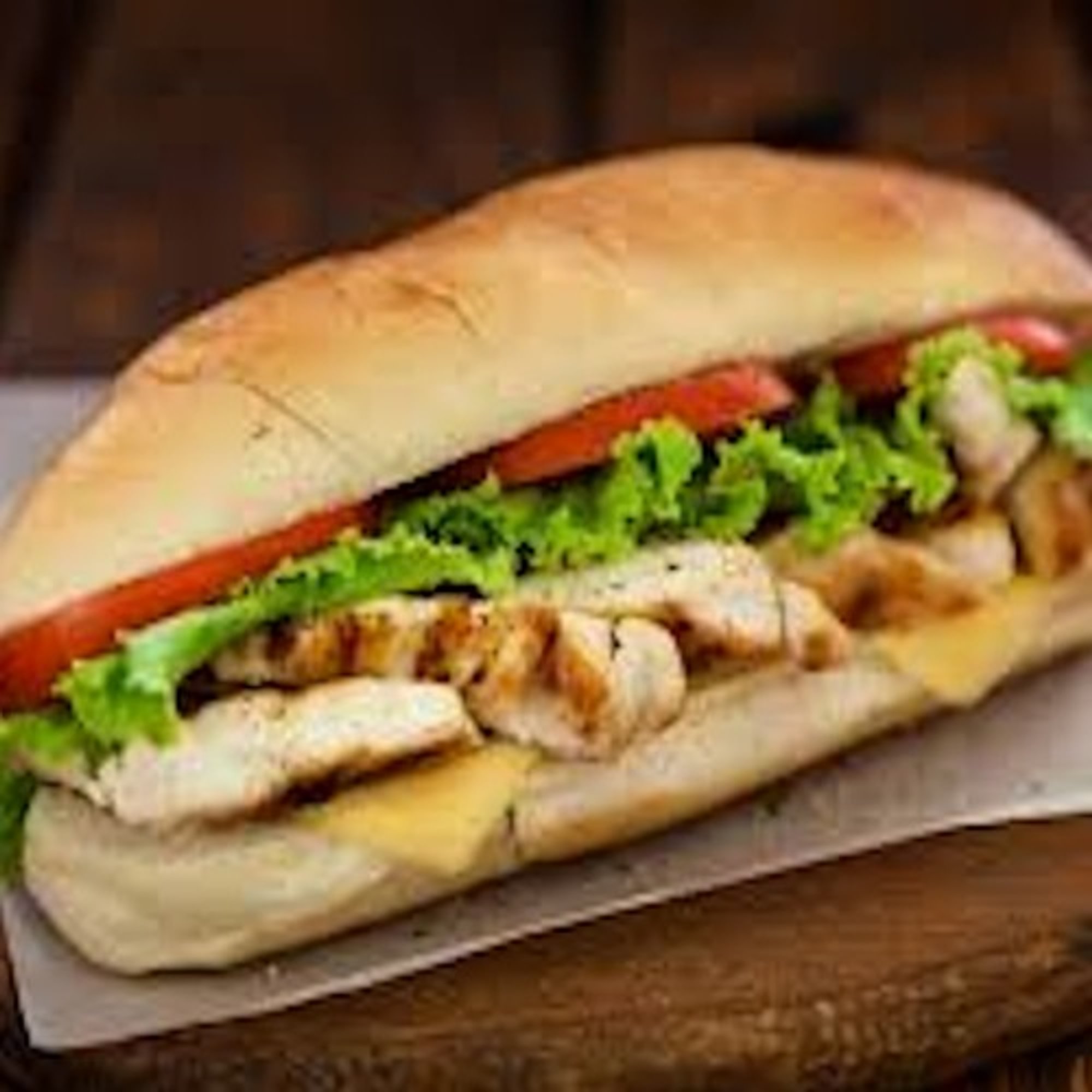 Grilled Chicken Hot Sub