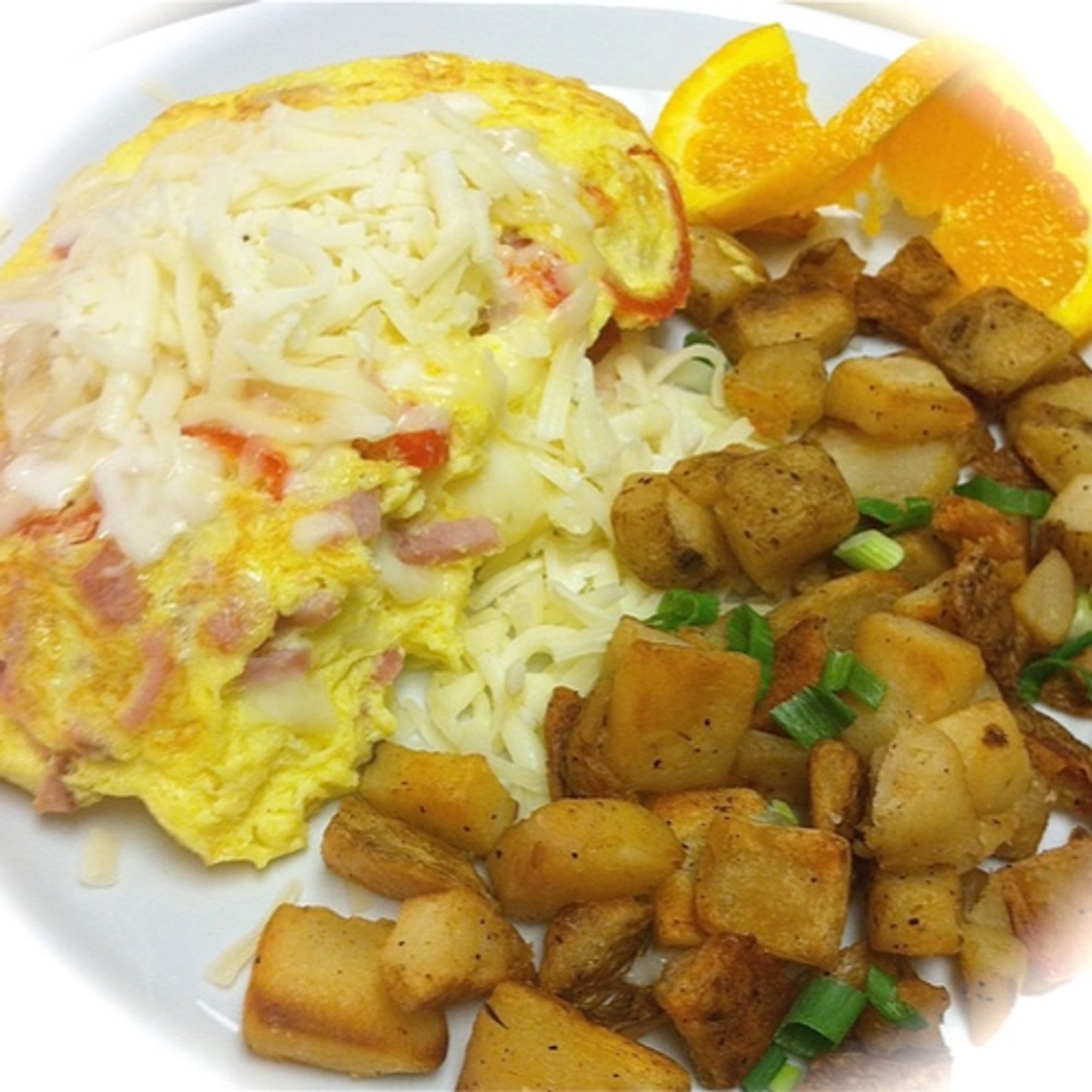 Ham & Peppadew Omelet