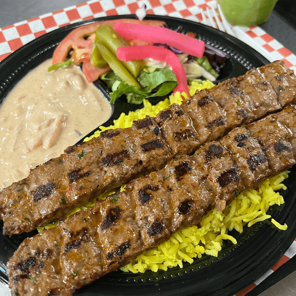 Kufta Kebab Plate