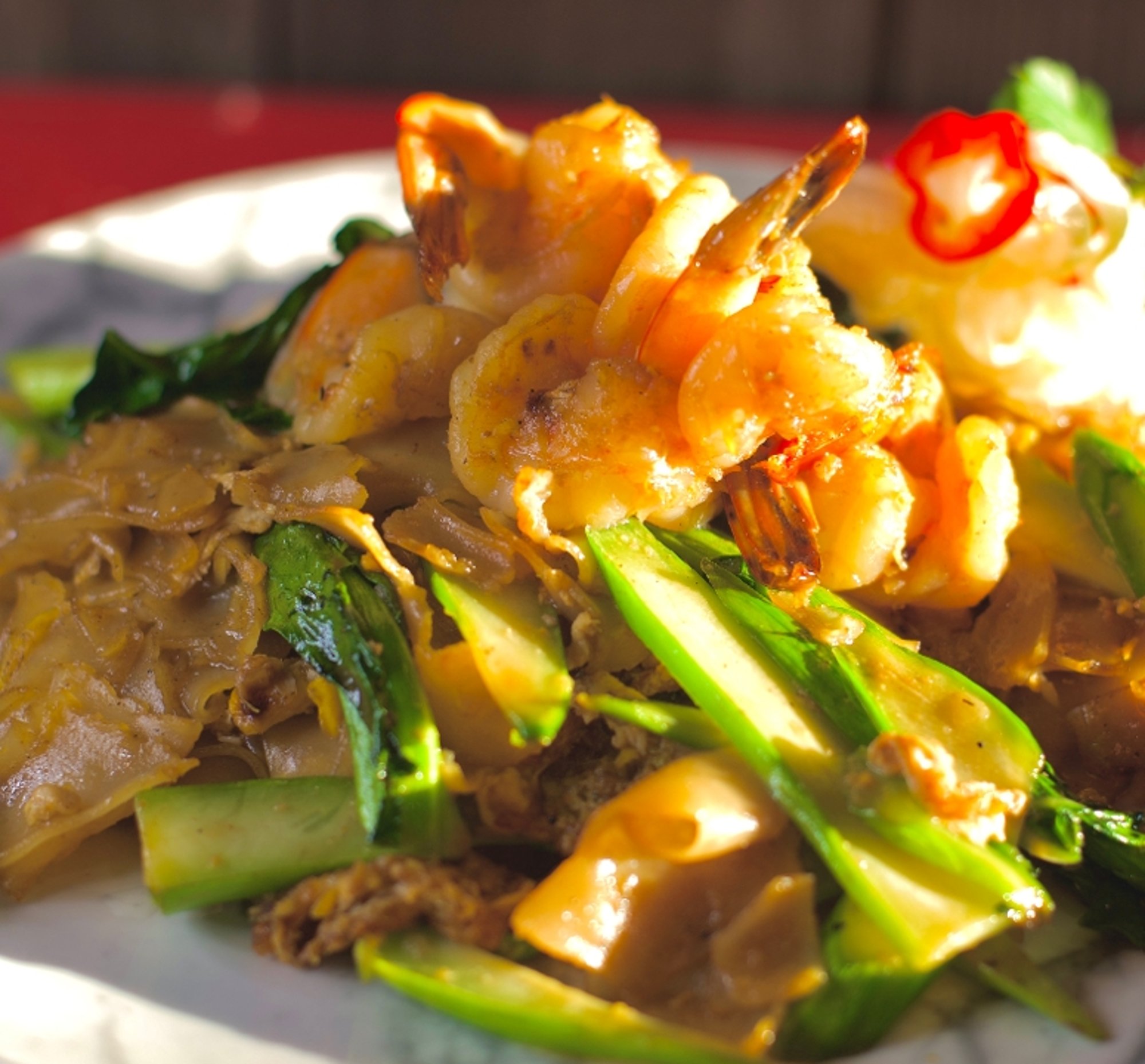 Pad zee eww shrimp