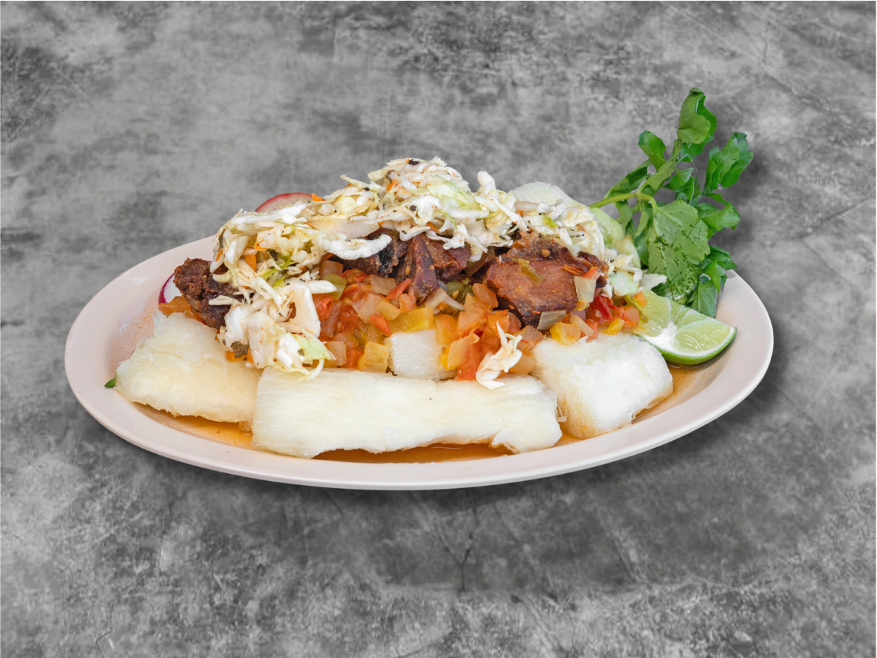 Yuca Sancochada Con CH