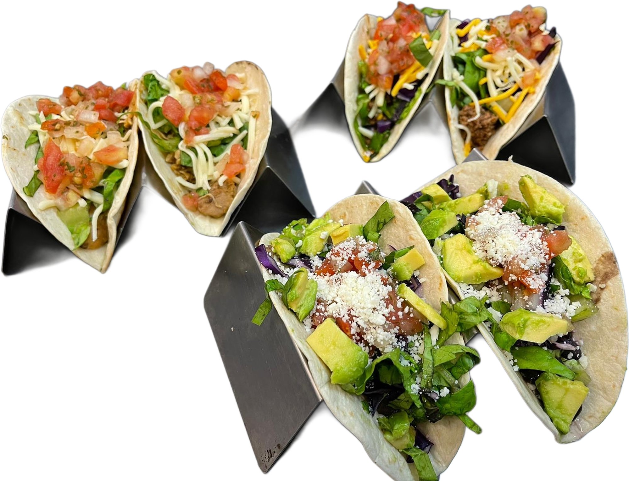 THREE Chicken Tacos